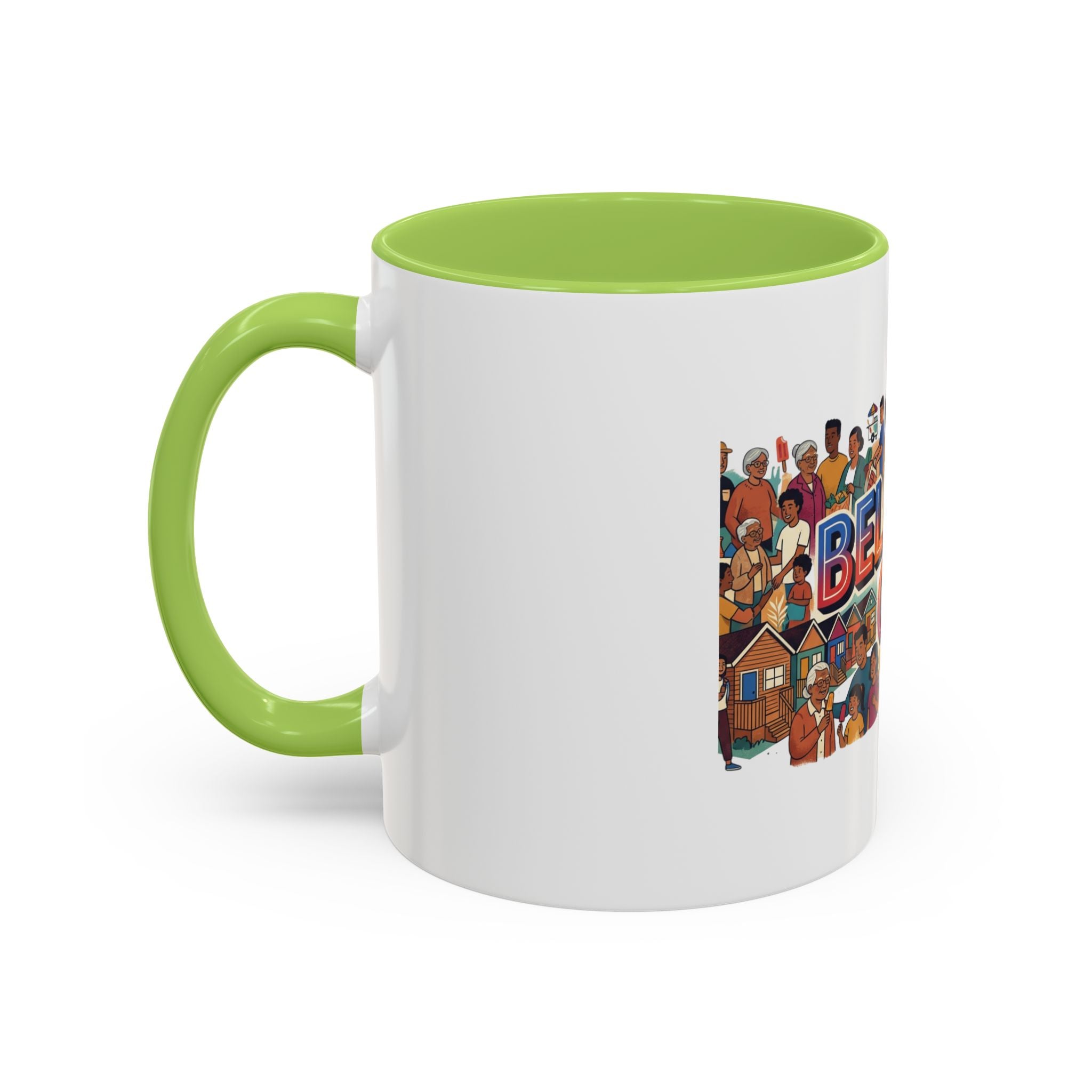 Belmont Cragin Chicago Accent Coffee Mug — Neighborhood Pride 11/15oz