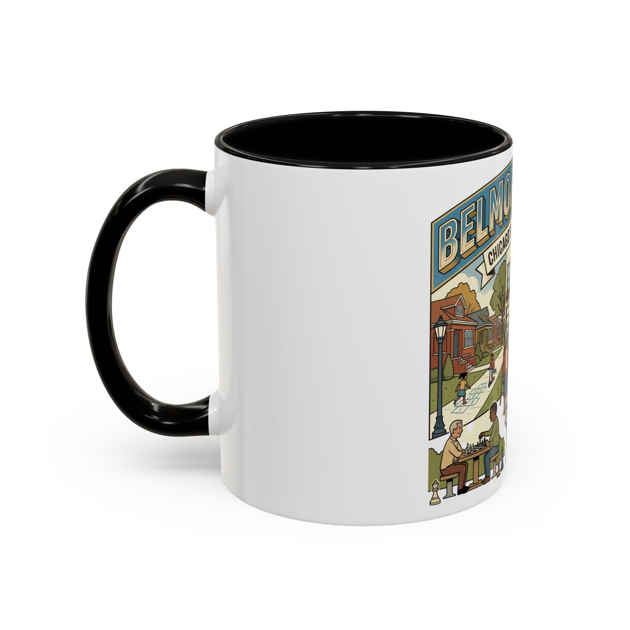 Belmont Cragin Chicago Neighborhood Coffee Mug – Accent 11/15oz
