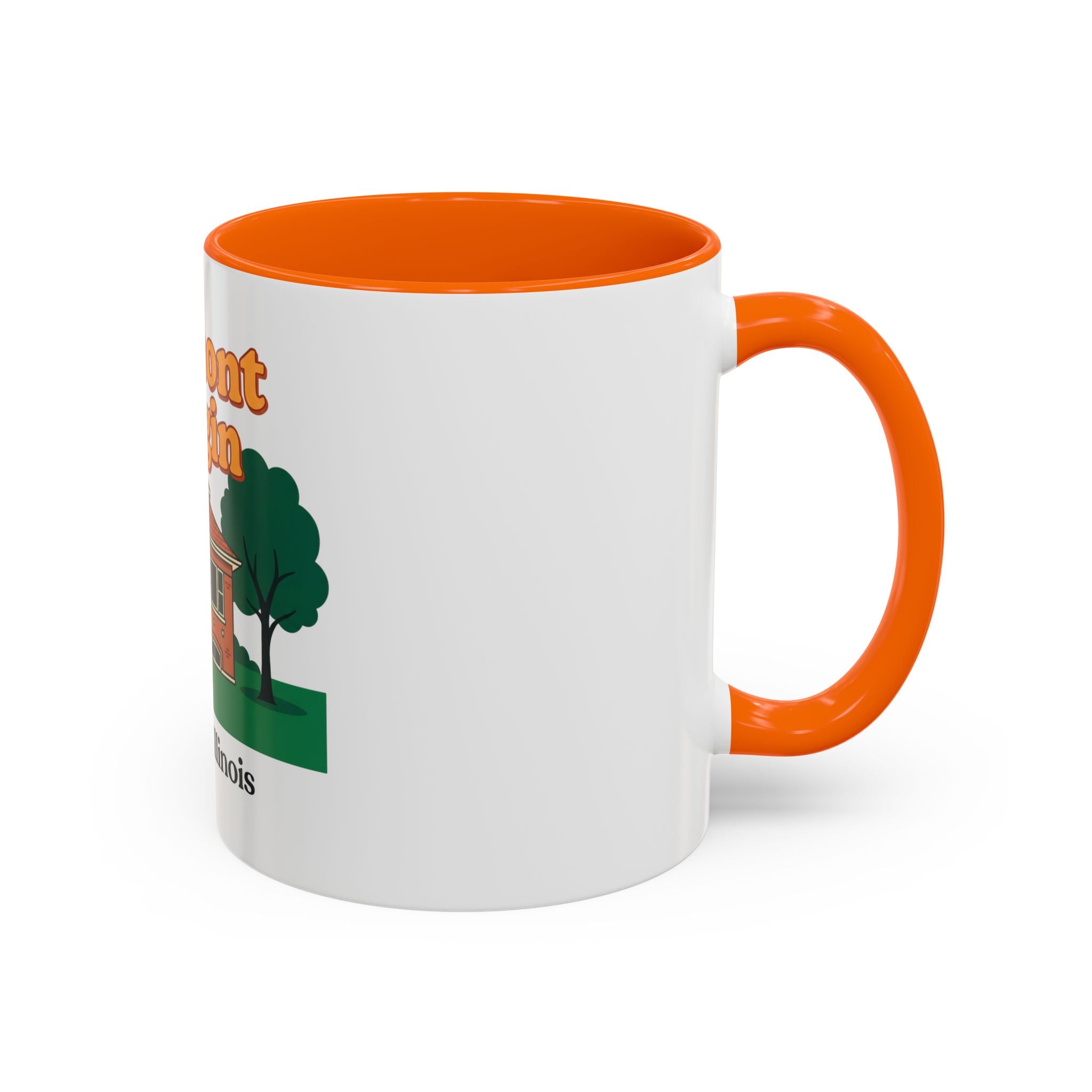 Belmont Cragin Chicago Illinois Coffee Mug — Vintage Neighborhood House Design