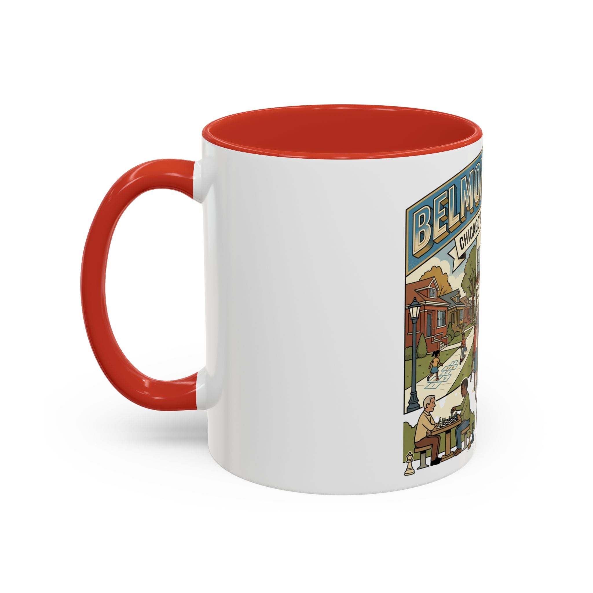 Belmont Cragin Chicago Neighborhood Coffee Mug – Accent 11/15oz