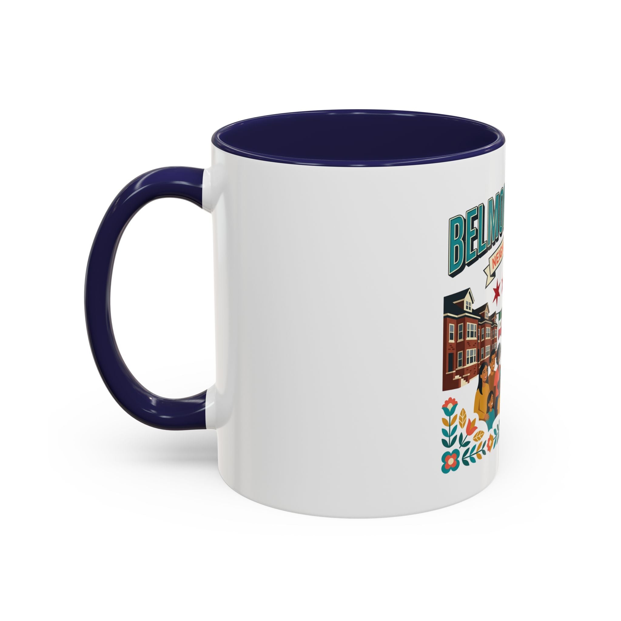 Belmont Cragin Neighborly Love Accent Coffee Mug