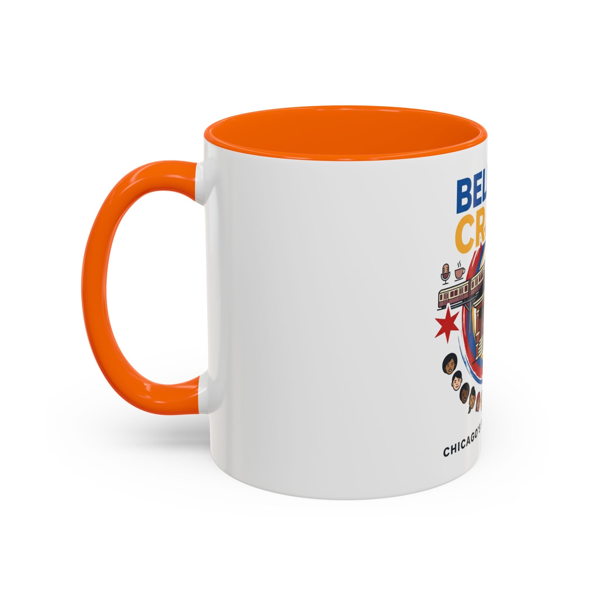 Belmont Cragin Chicago Accent Coffee Mug – Northwest Side Neighborhood Design (11/15 oz)