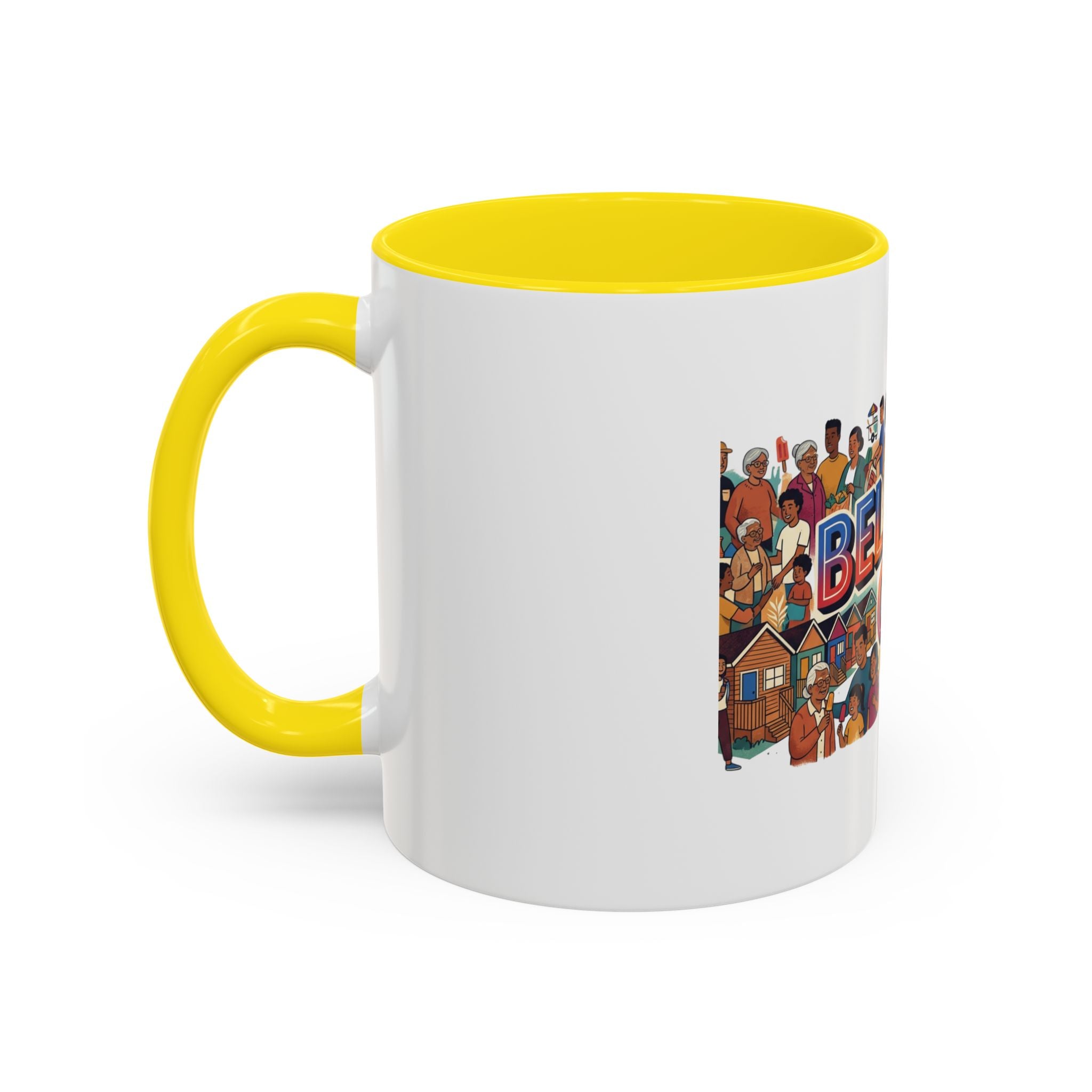 Belmont Cragin Chicago Accent Coffee Mug — Neighborhood Pride 11/15oz