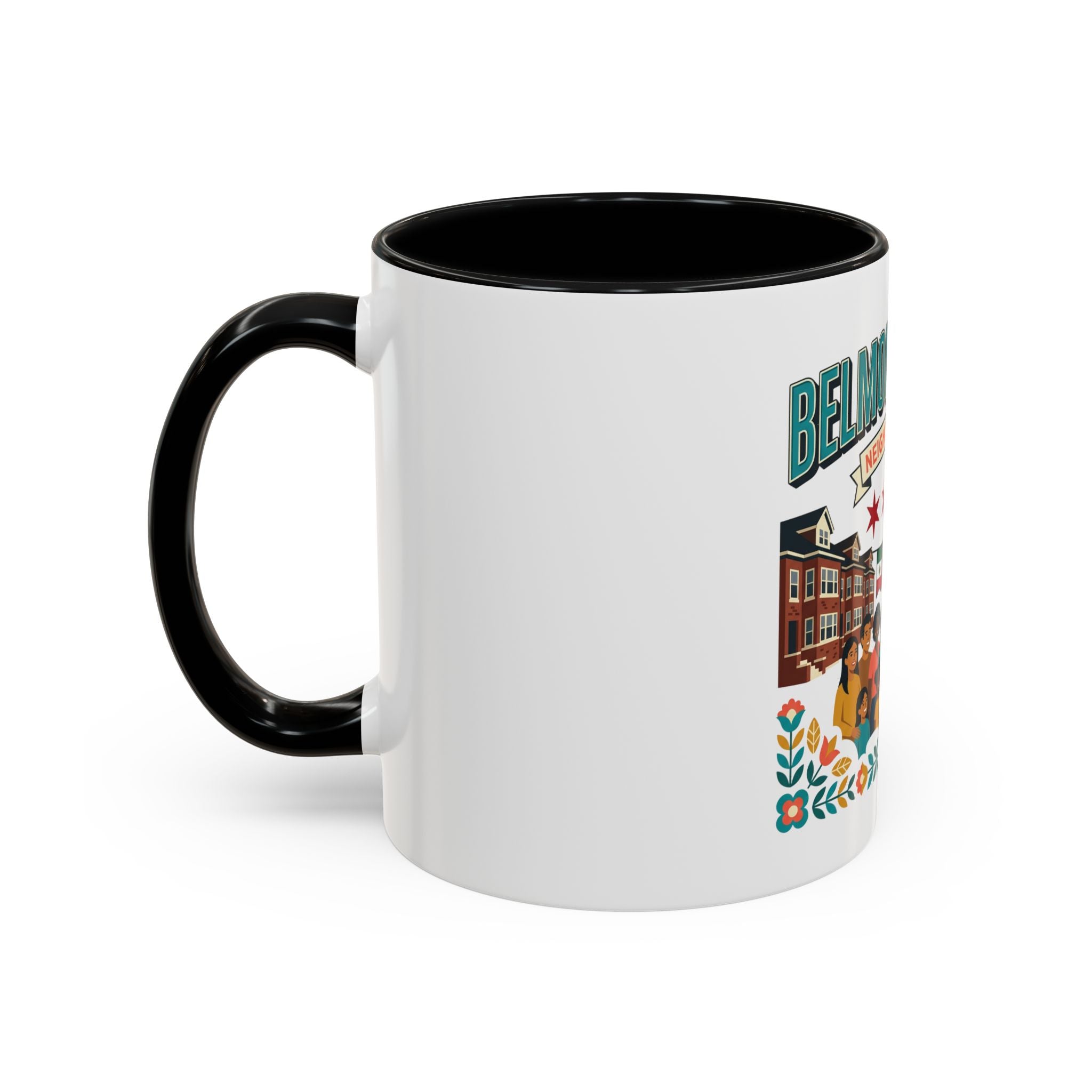 Belmont Cragin Neighborly Love Accent Coffee Mug
