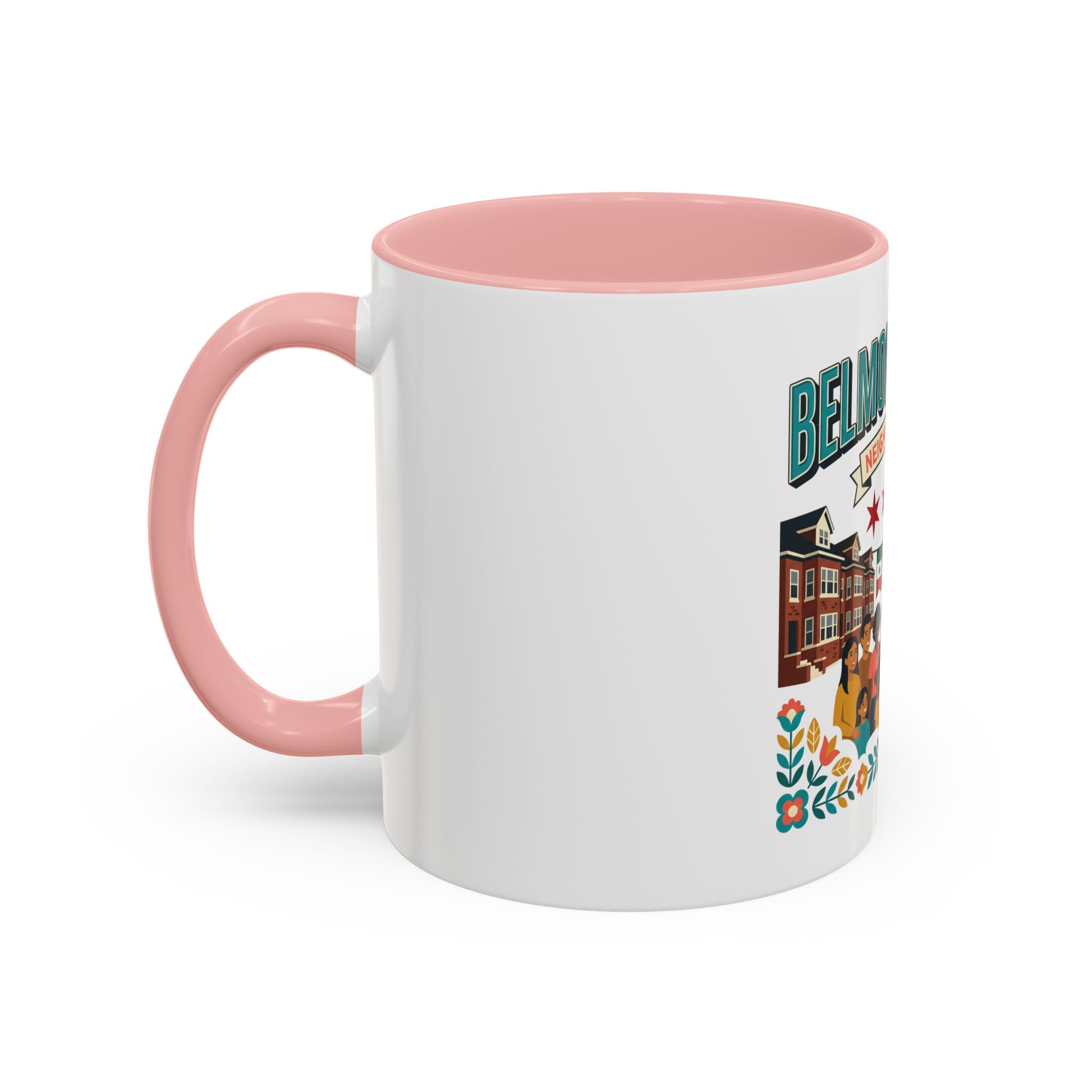 Belmont Cragin Neighborly Love Accent Coffee Mug