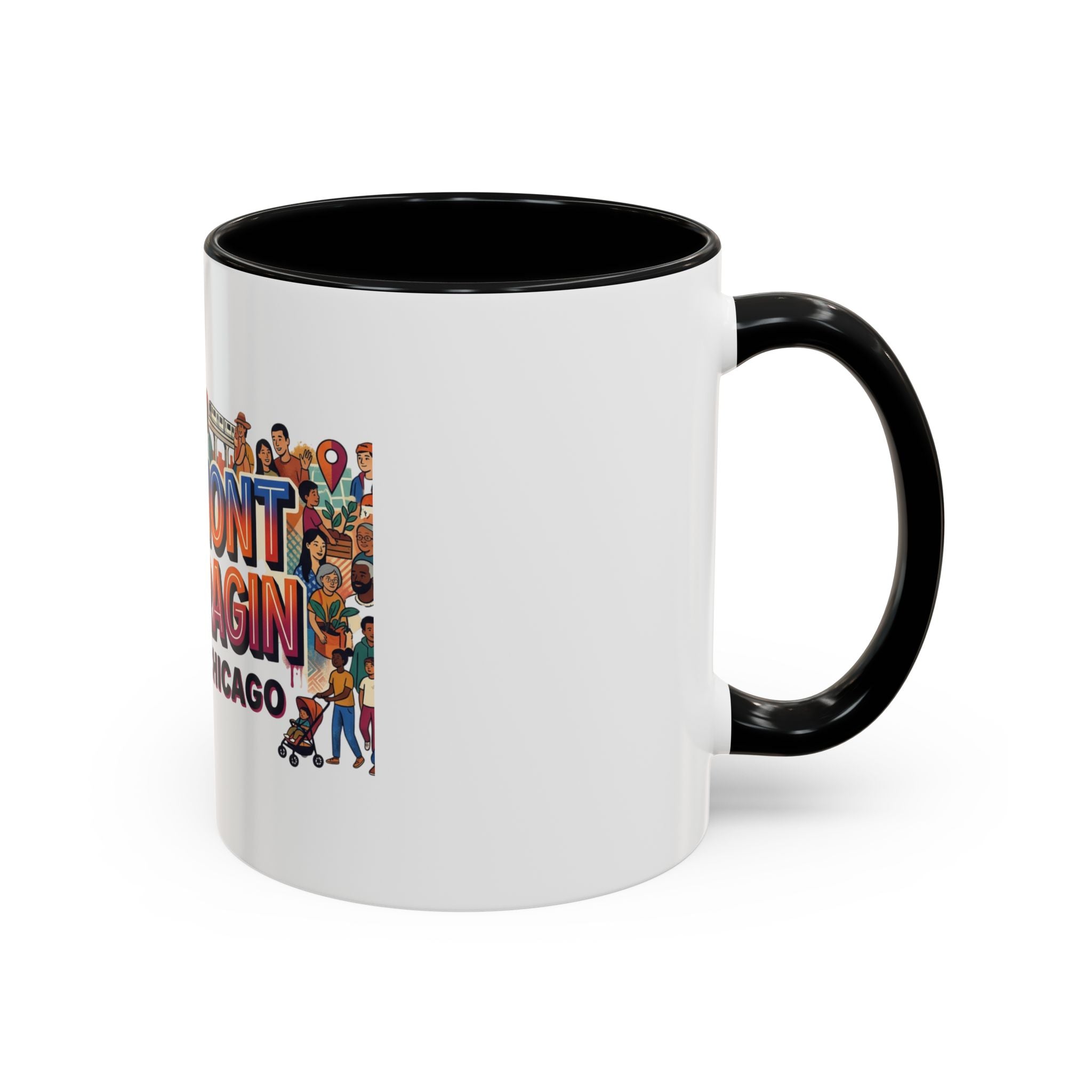 Belmont Cragin Chicago Accent Coffee Mug — Neighborhood Pride 11/15oz