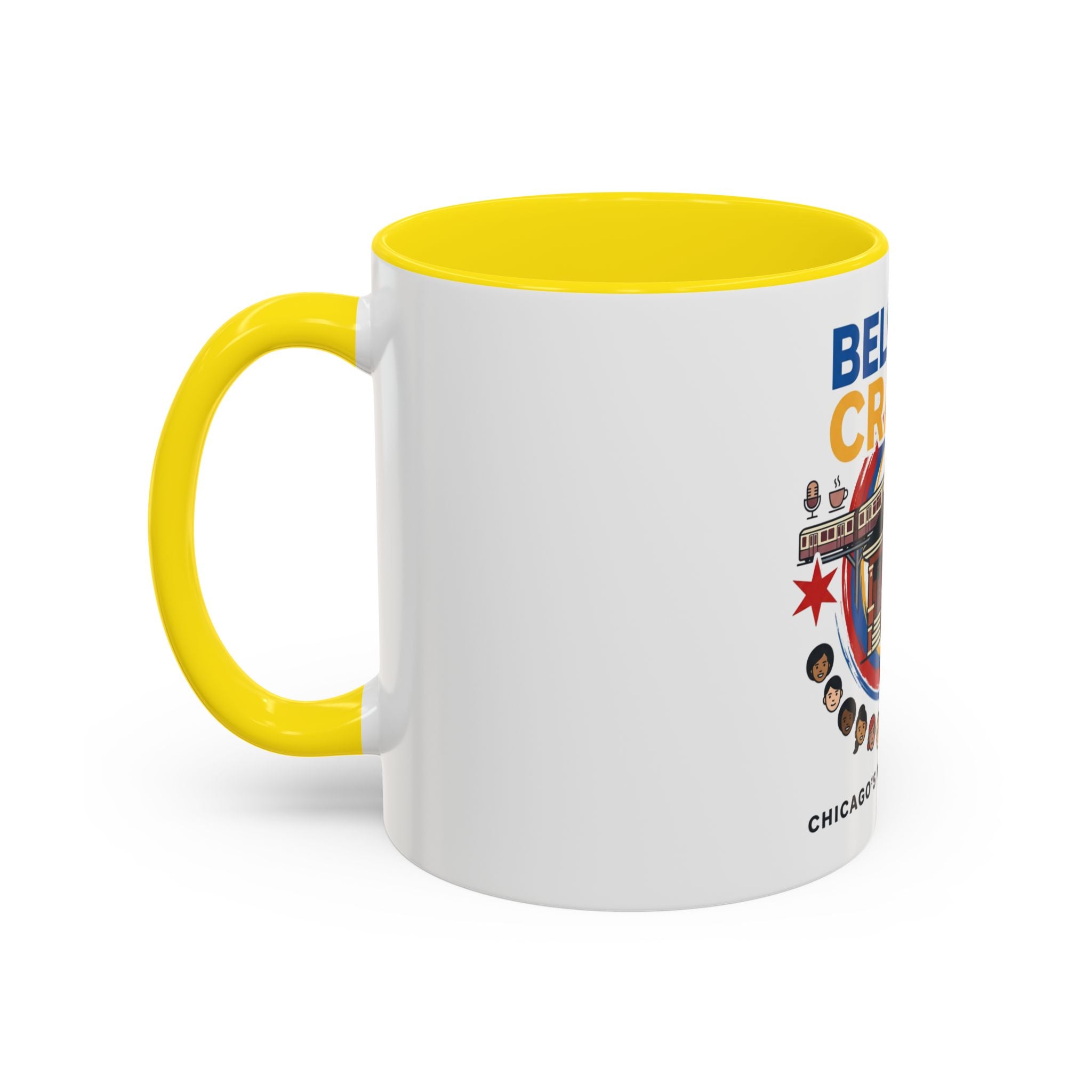 Belmont Cragin Chicago Accent Coffee Mug – Northwest Side Neighborhood Design (11/15 oz)