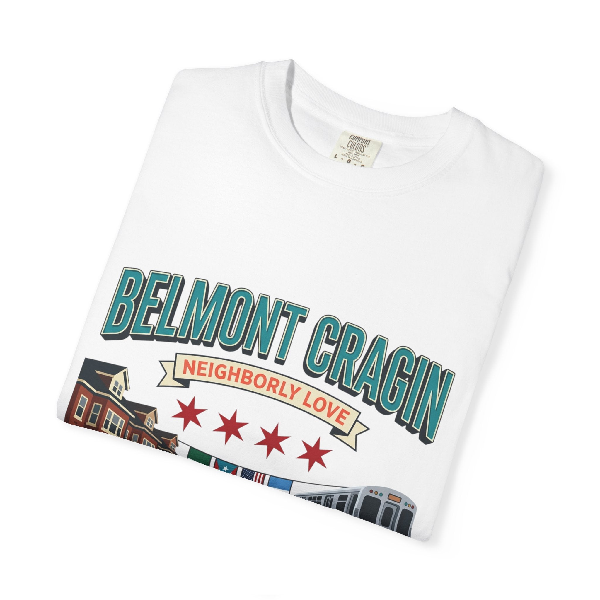 Belmont Cragin Neighborhood Love T-Shirt