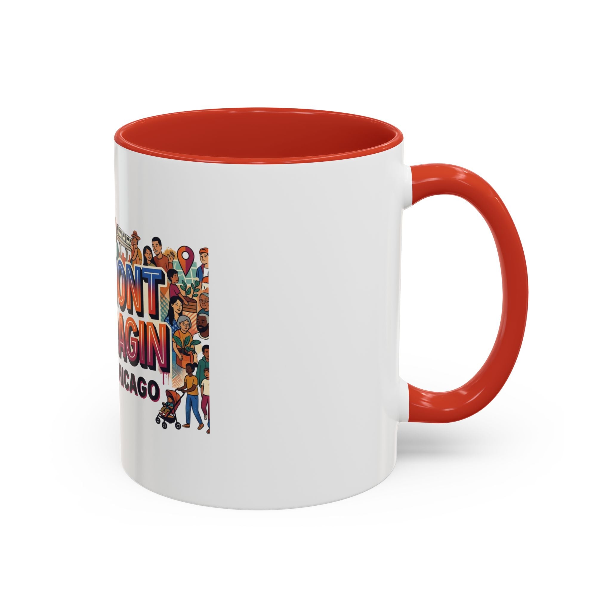Belmont Cragin Chicago Accent Coffee Mug — Neighborhood Pride 11/15oz