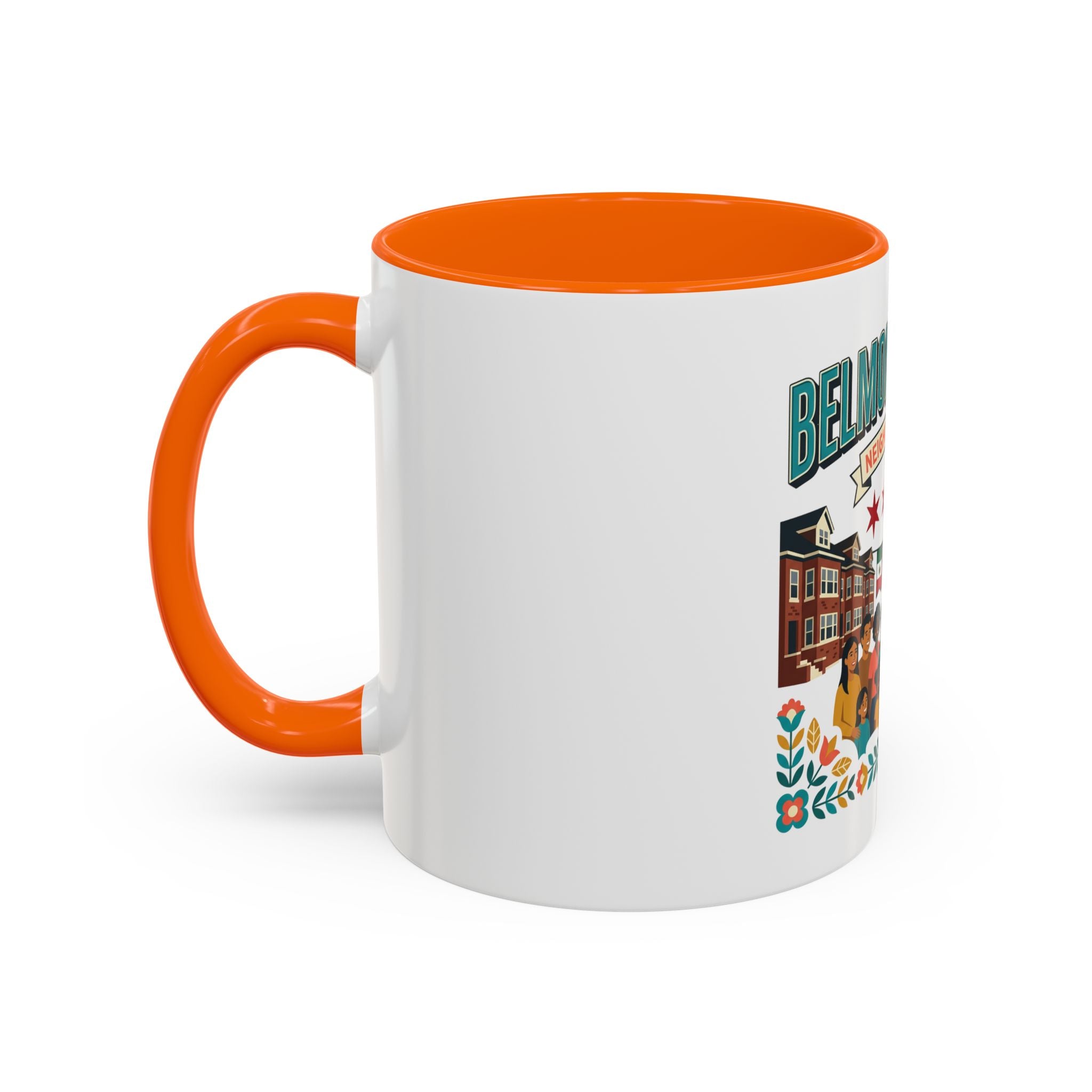 Belmont Cragin Neighborly Love Accent Coffee Mug