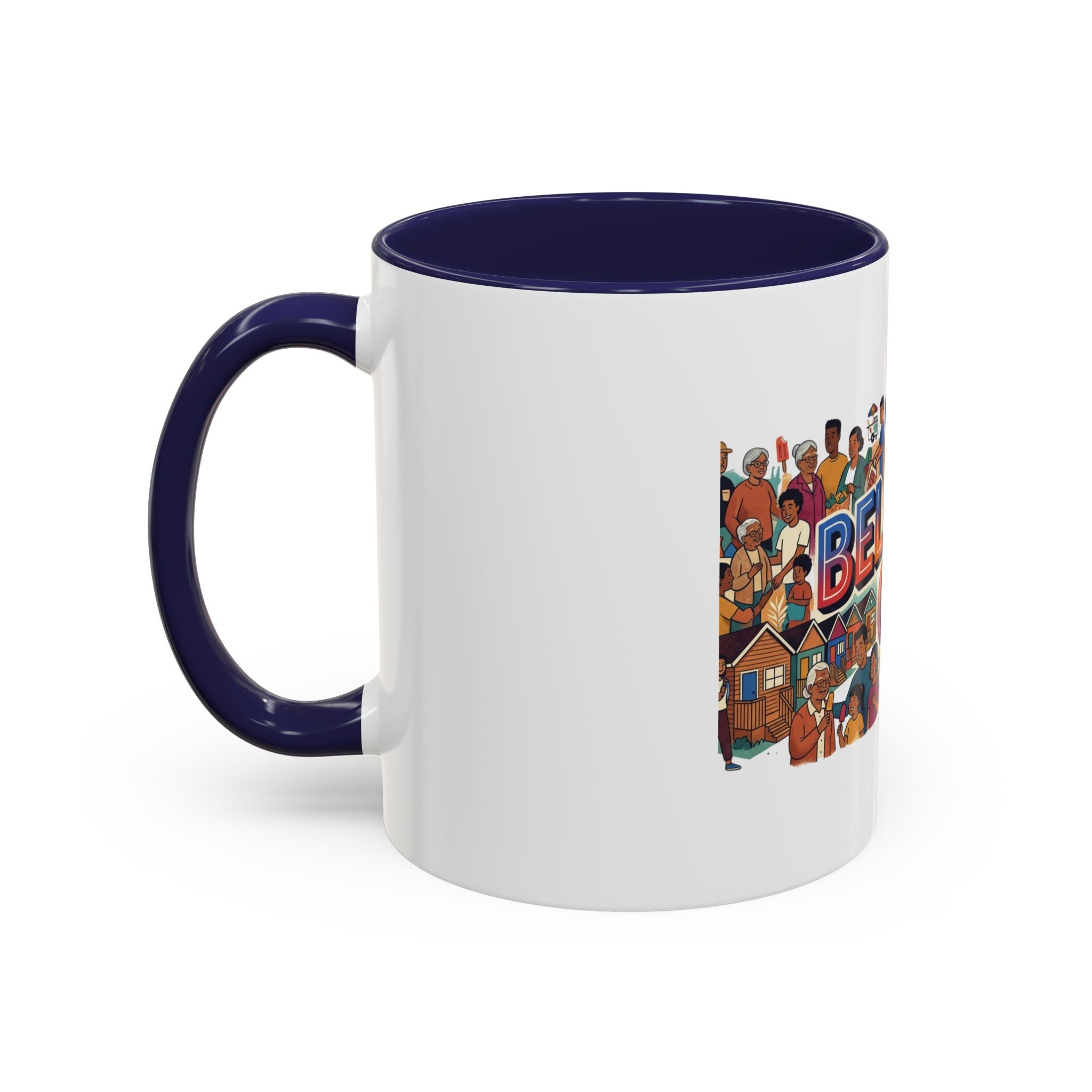 Belmont Cragin Chicago Accent Coffee Mug — Neighborhood Pride 11/15oz