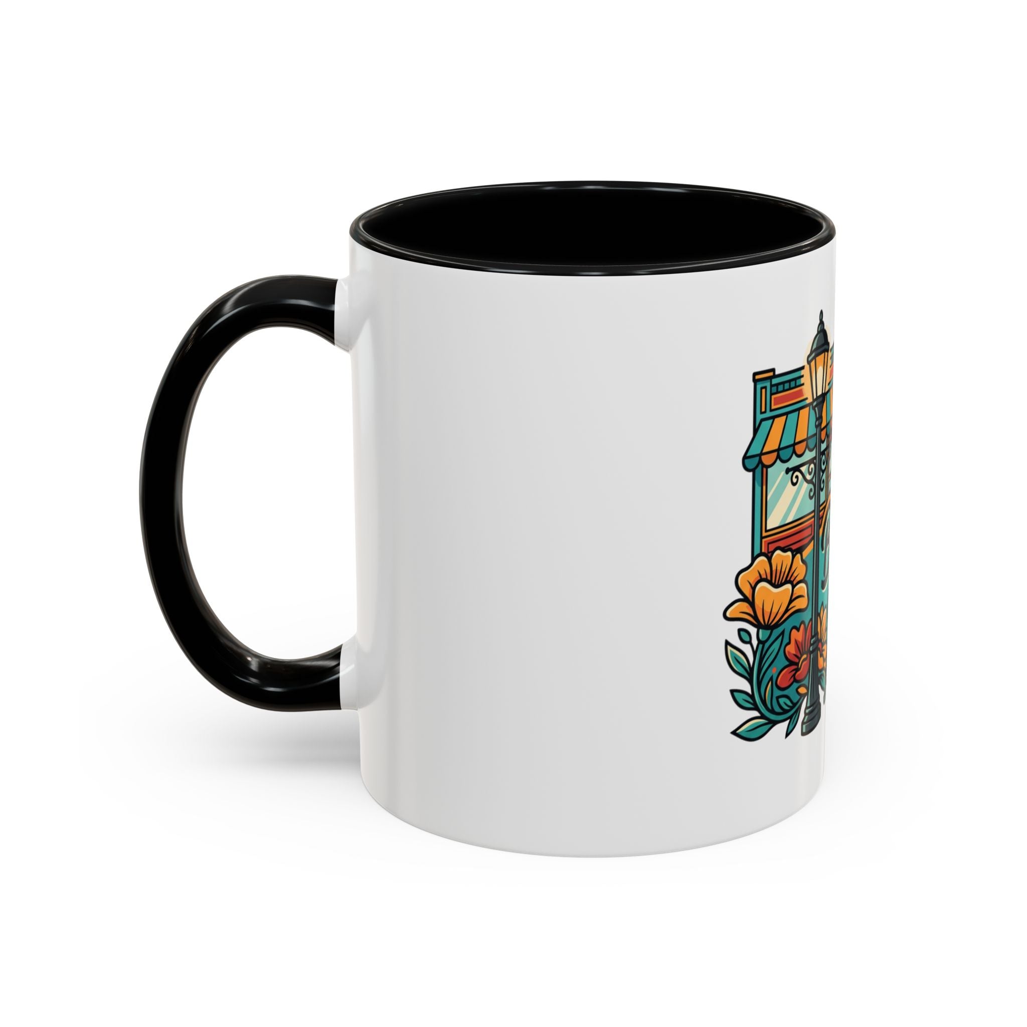 Belmont Cragin Coffee Mug — Vintage Neighborhood Cafe Accent Mug (11/15oz)