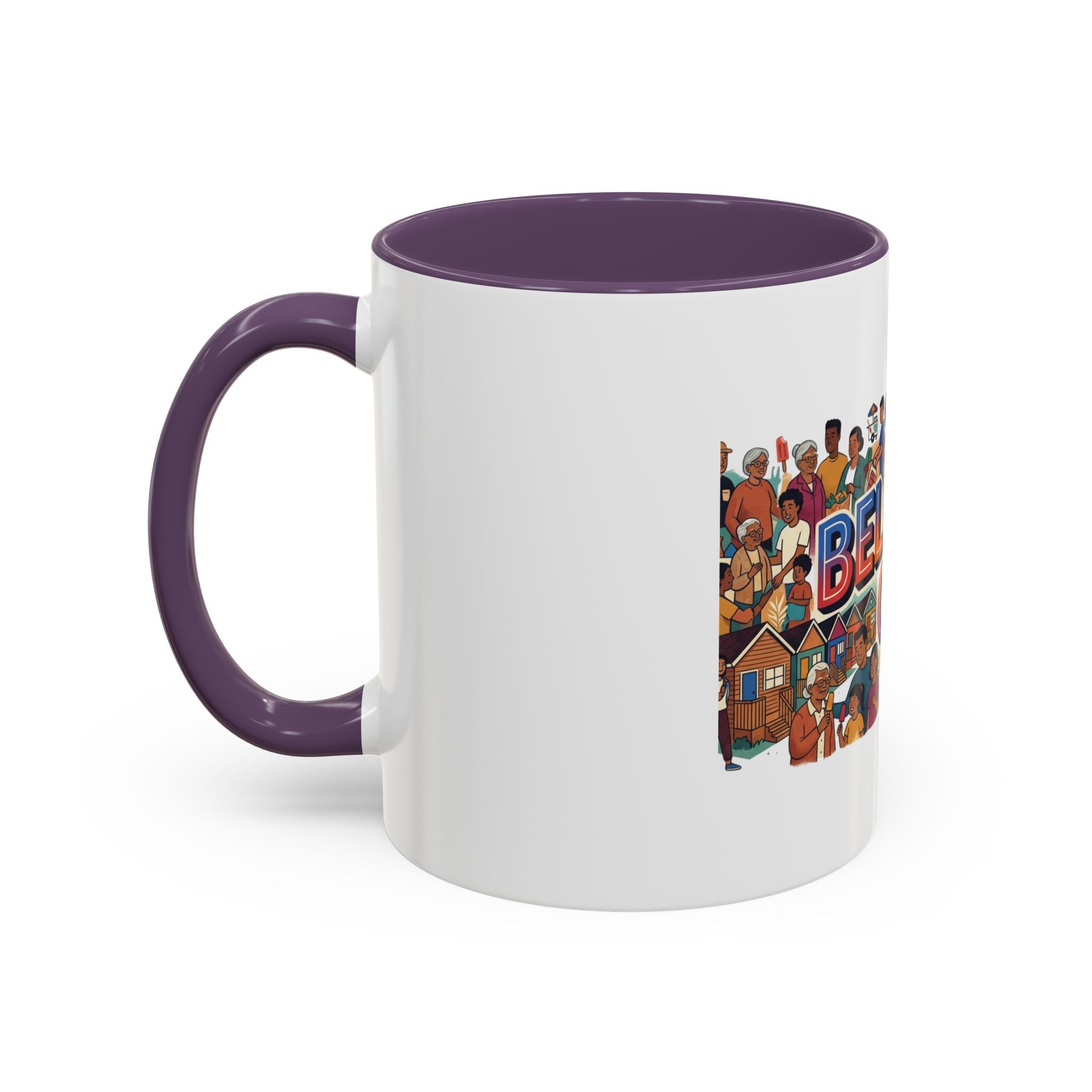 Belmont Cragin Chicago Accent Coffee Mug — Neighborhood Pride 11/15oz