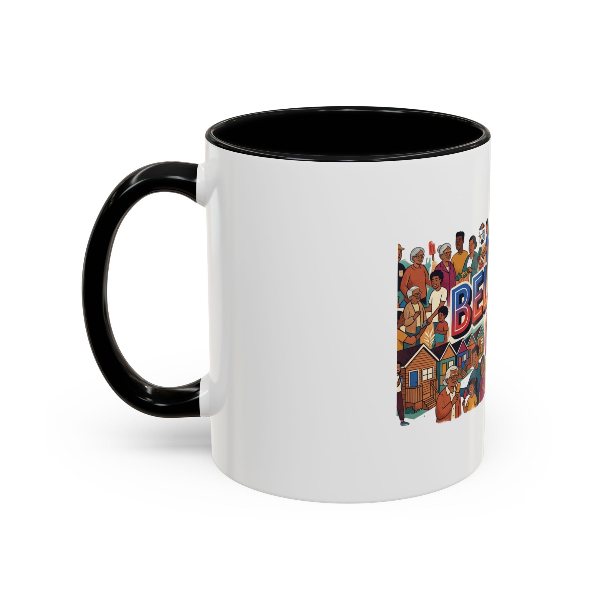 Belmont Cragin Chicago Accent Coffee Mug — Neighborhood Pride 11/15oz