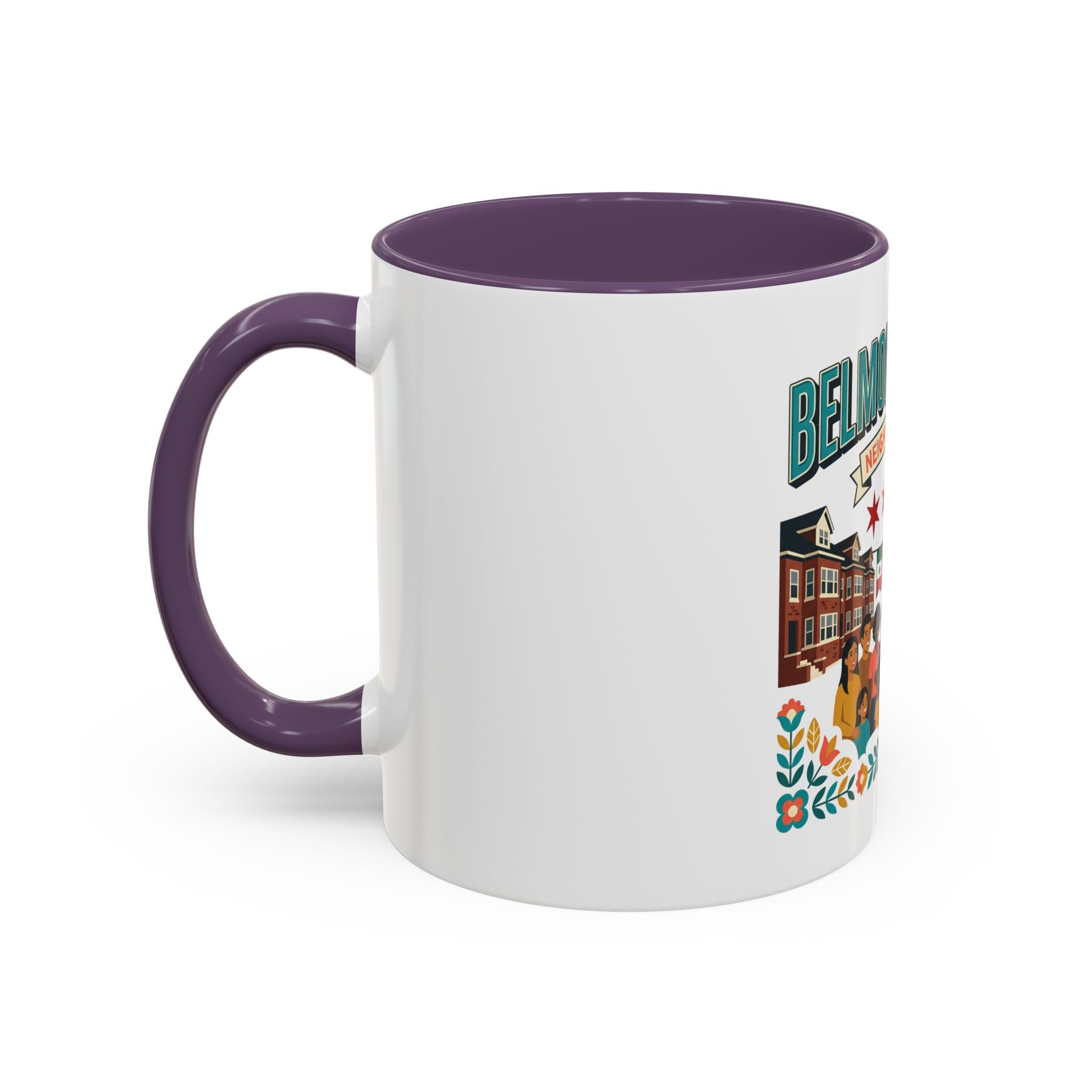 Belmont Cragin Neighborly Love Accent Coffee Mug