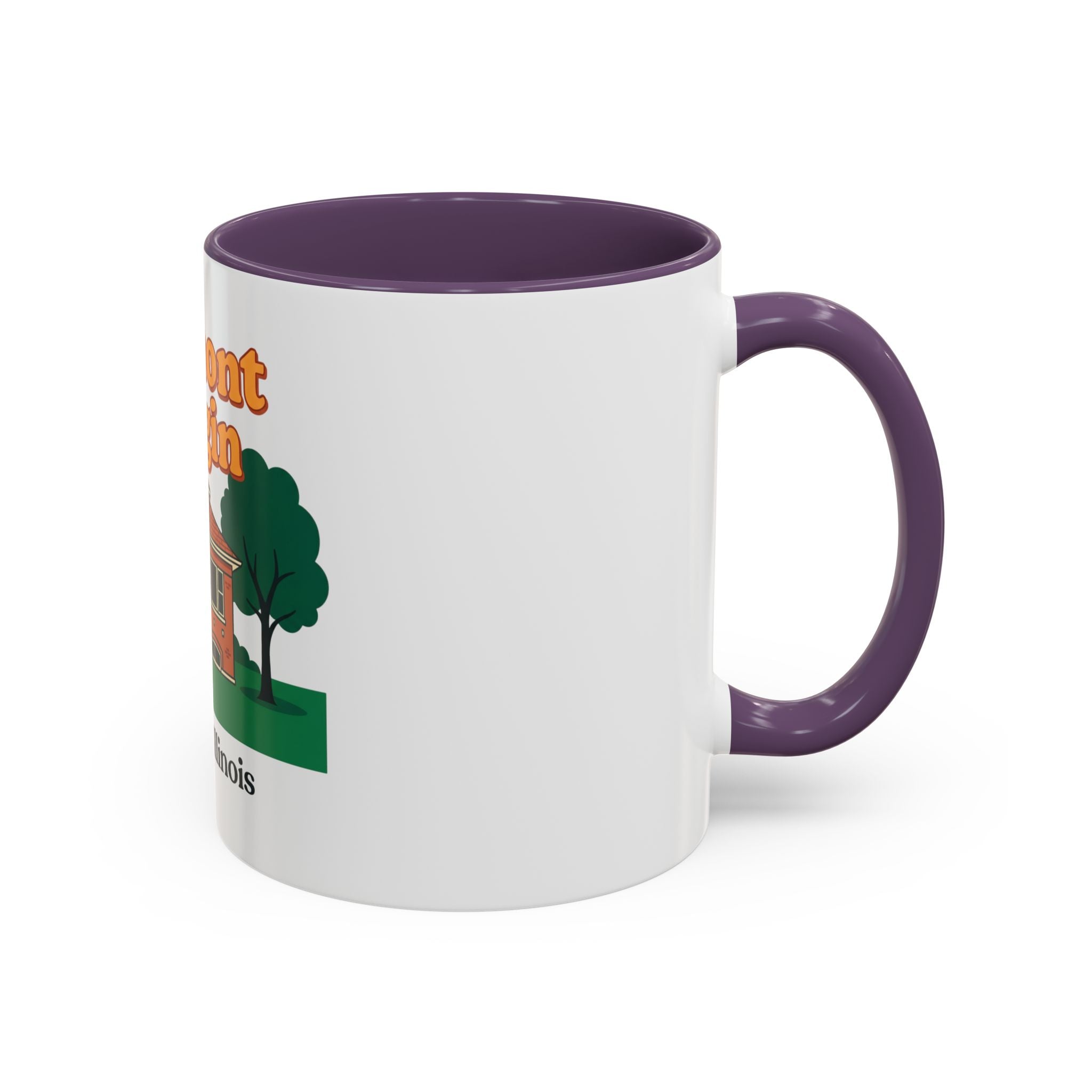 Belmont Cragin Chicago Illinois Coffee Mug — Vintage Neighborhood House Design