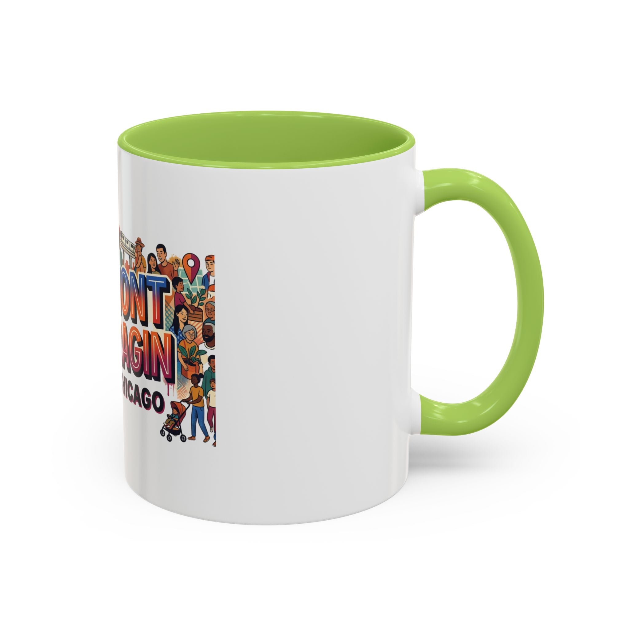 Belmont Cragin Chicago Accent Coffee Mug — Neighborhood Pride 11/15oz