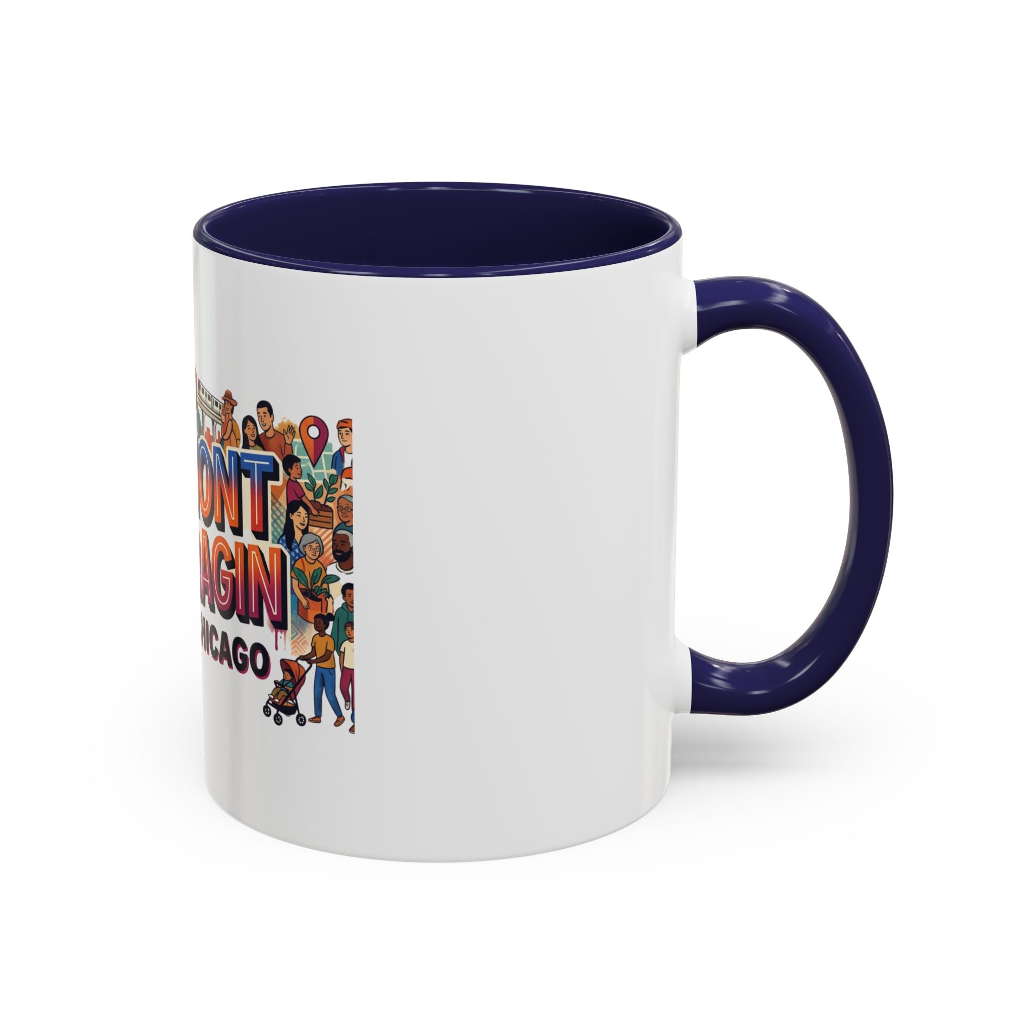 Belmont Cragin Chicago Accent Coffee Mug — Neighborhood Pride 11/15oz