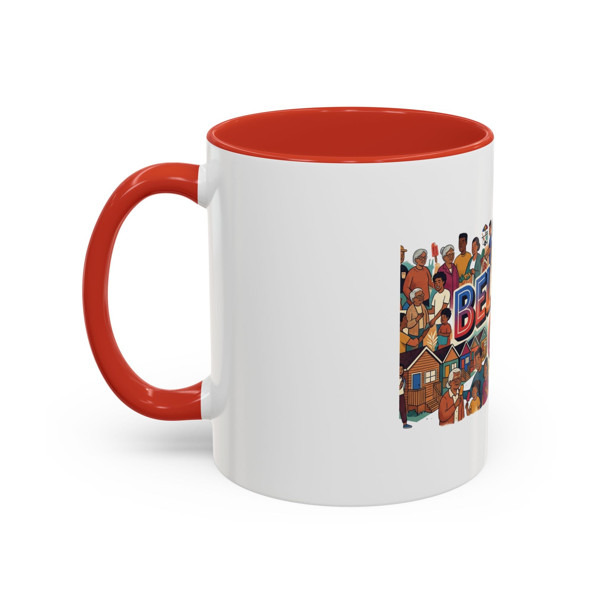 Belmont Cragin Chicago Accent Coffee Mug — Neighborhood Pride 11/15oz