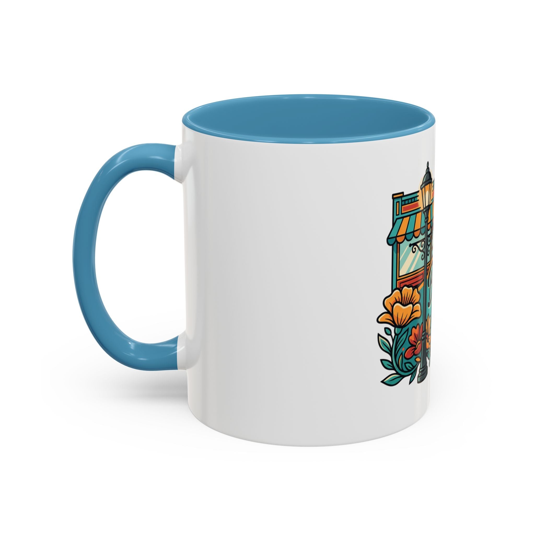Belmont Cragin Coffee Mug — Vintage Neighborhood Cafe Accent Mug (11/15oz)