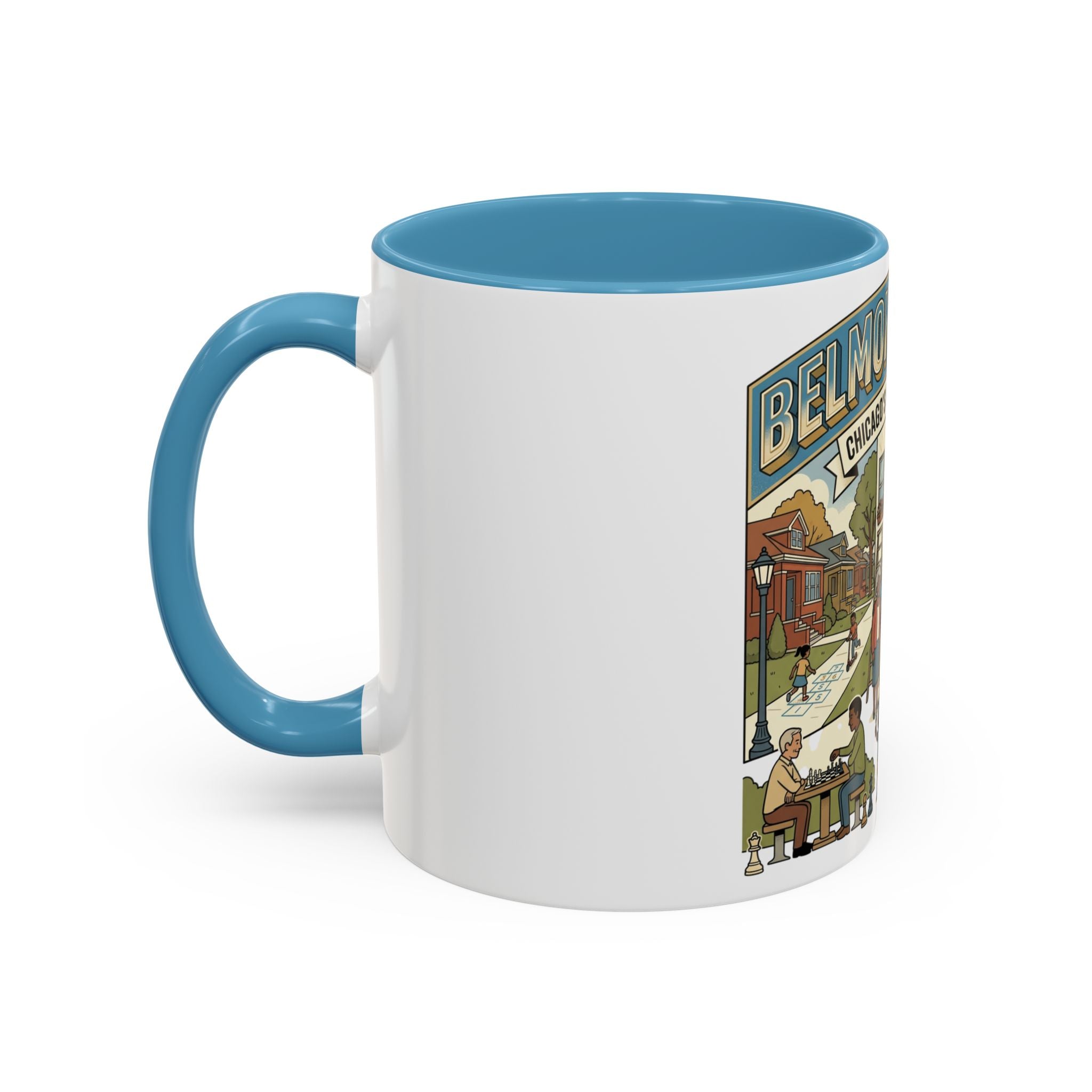 Belmont Cragin Chicago Neighborhood Coffee Mug – Accent 11/15oz
