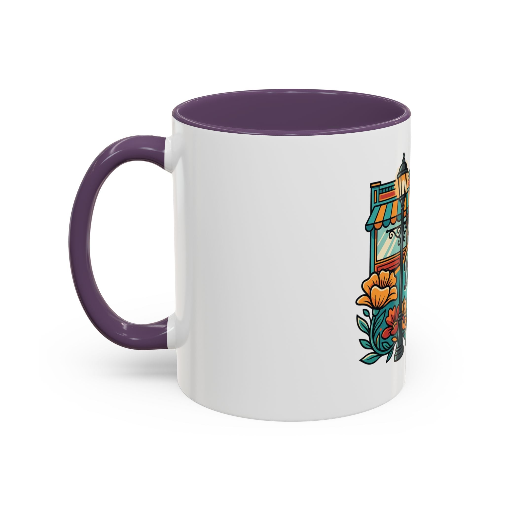 Belmont Cragin Coffee Mug — Vintage Neighborhood Cafe Accent Mug (11/15oz)