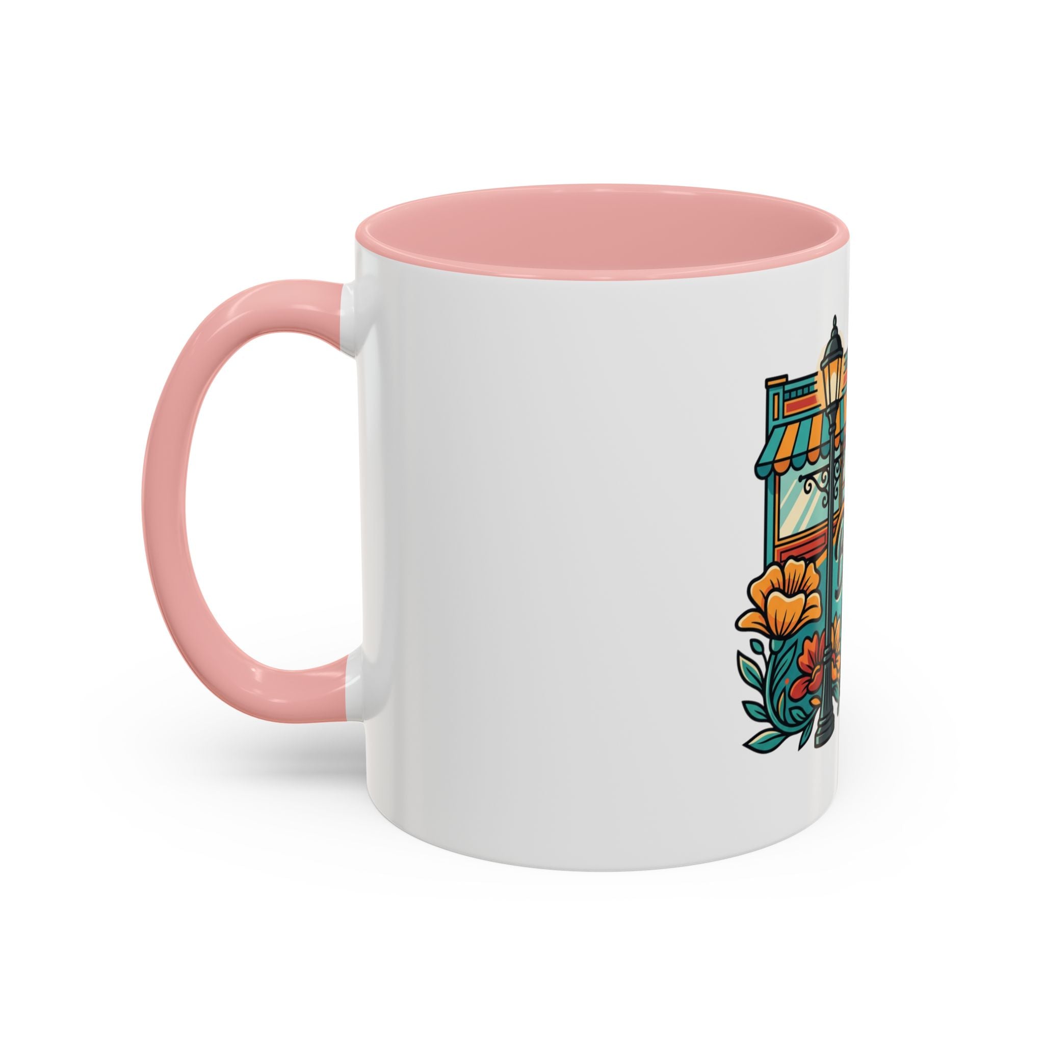 Belmont Cragin Coffee Mug — Vintage Neighborhood Cafe Accent Mug (11/15oz)