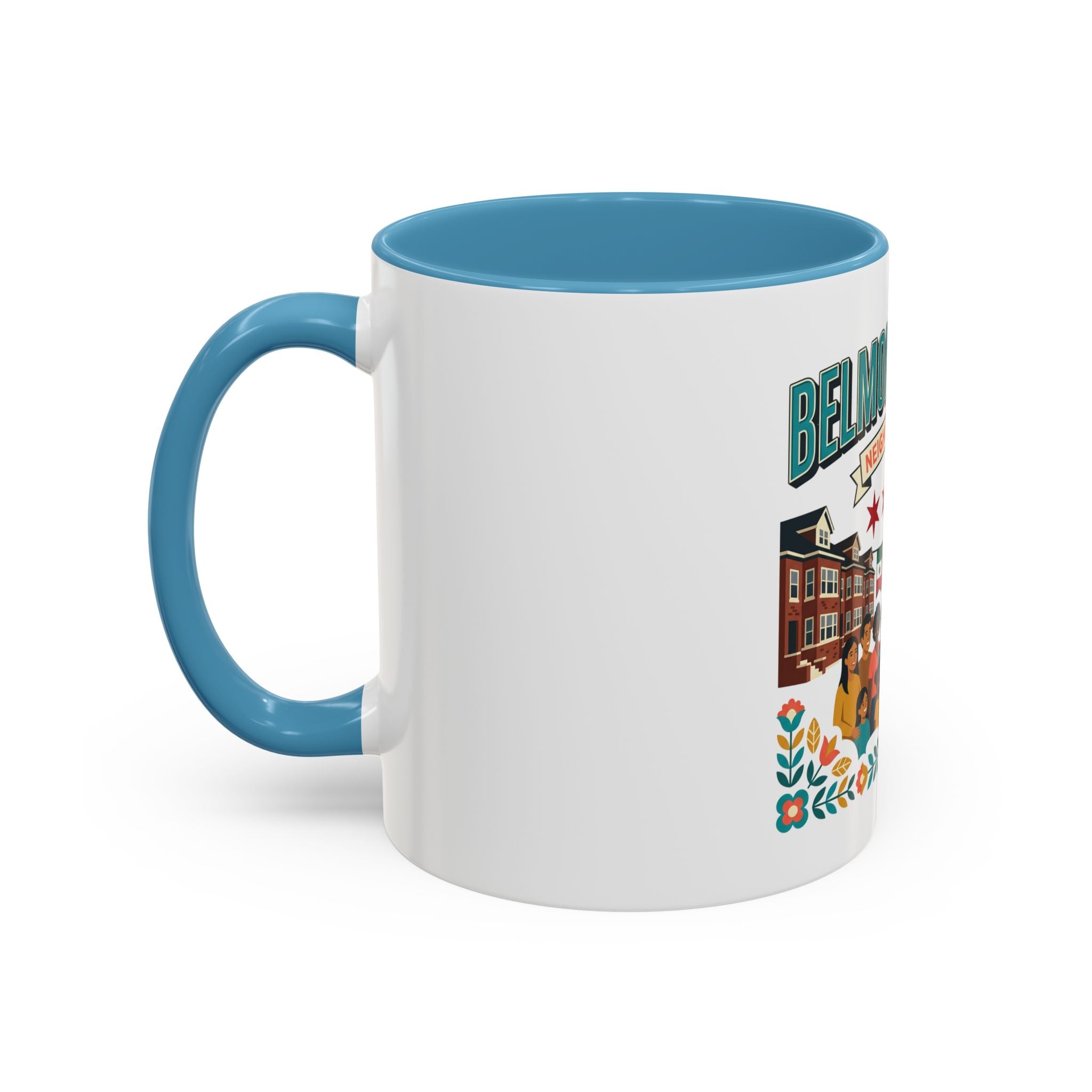Belmont Cragin Neighborly Love Accent Coffee Mug
