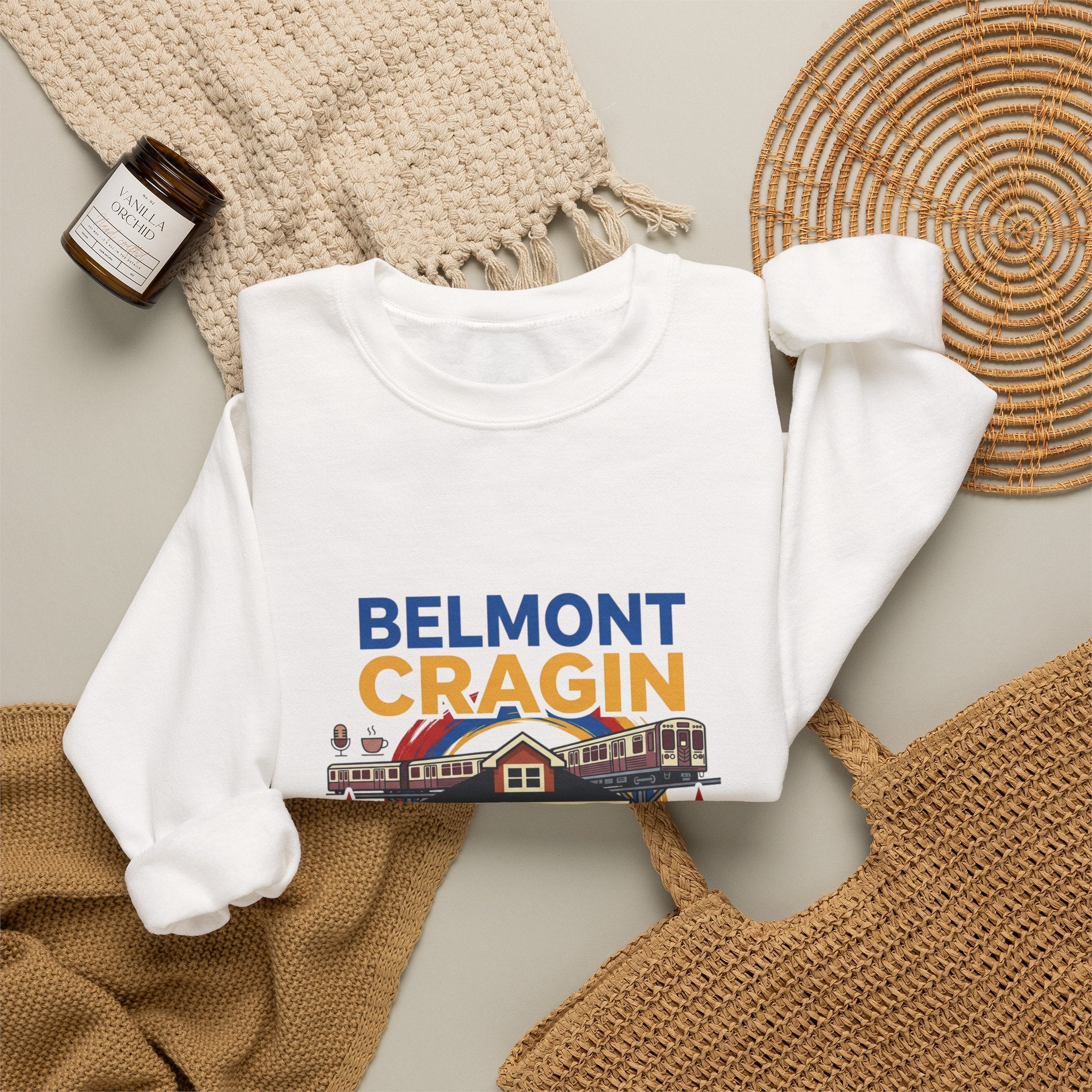 Belmont Cragin Neighborhood Sweatshirt — Chicago Northwest Side Crewneck