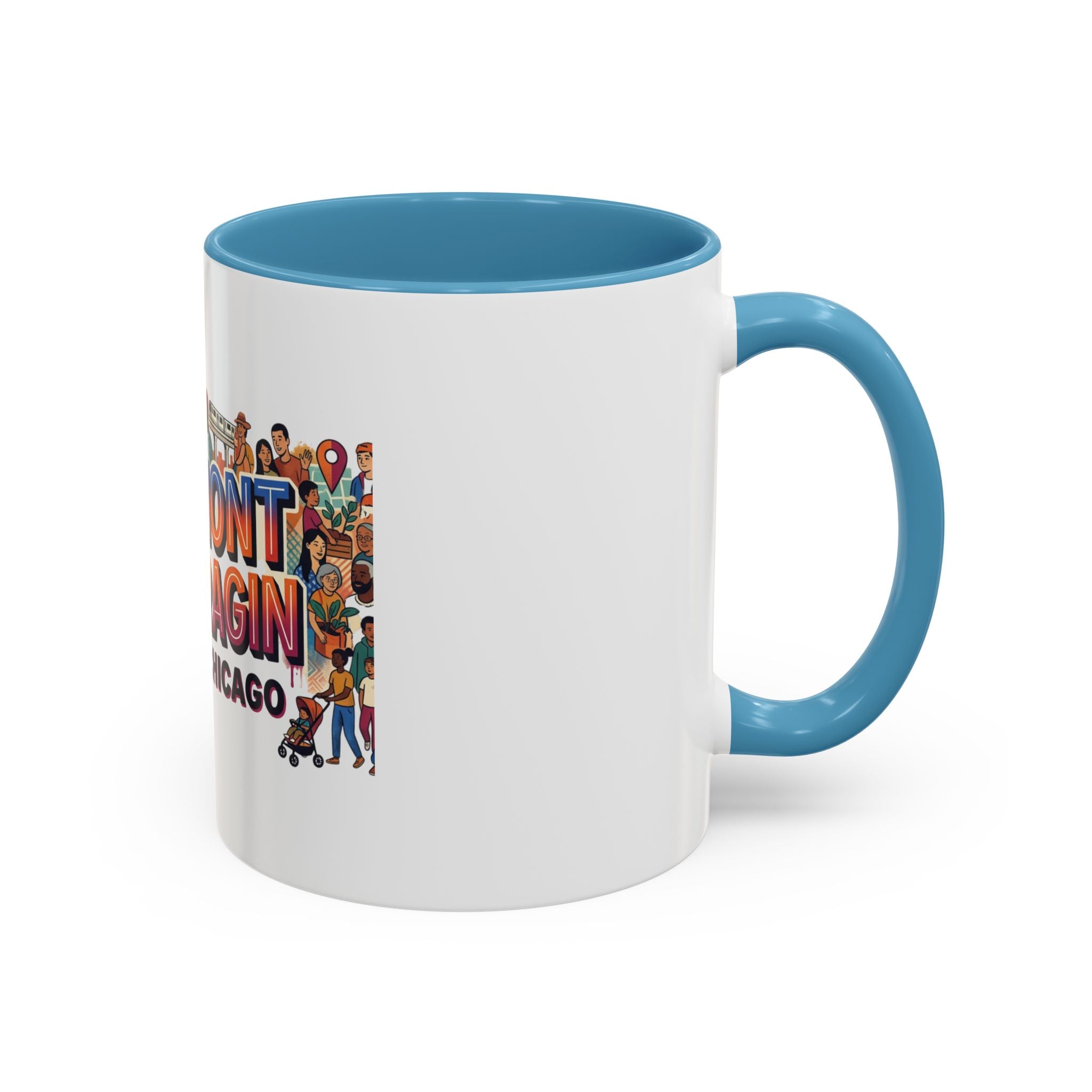 Belmont Cragin Chicago Accent Coffee Mug — Neighborhood Pride 11/15oz