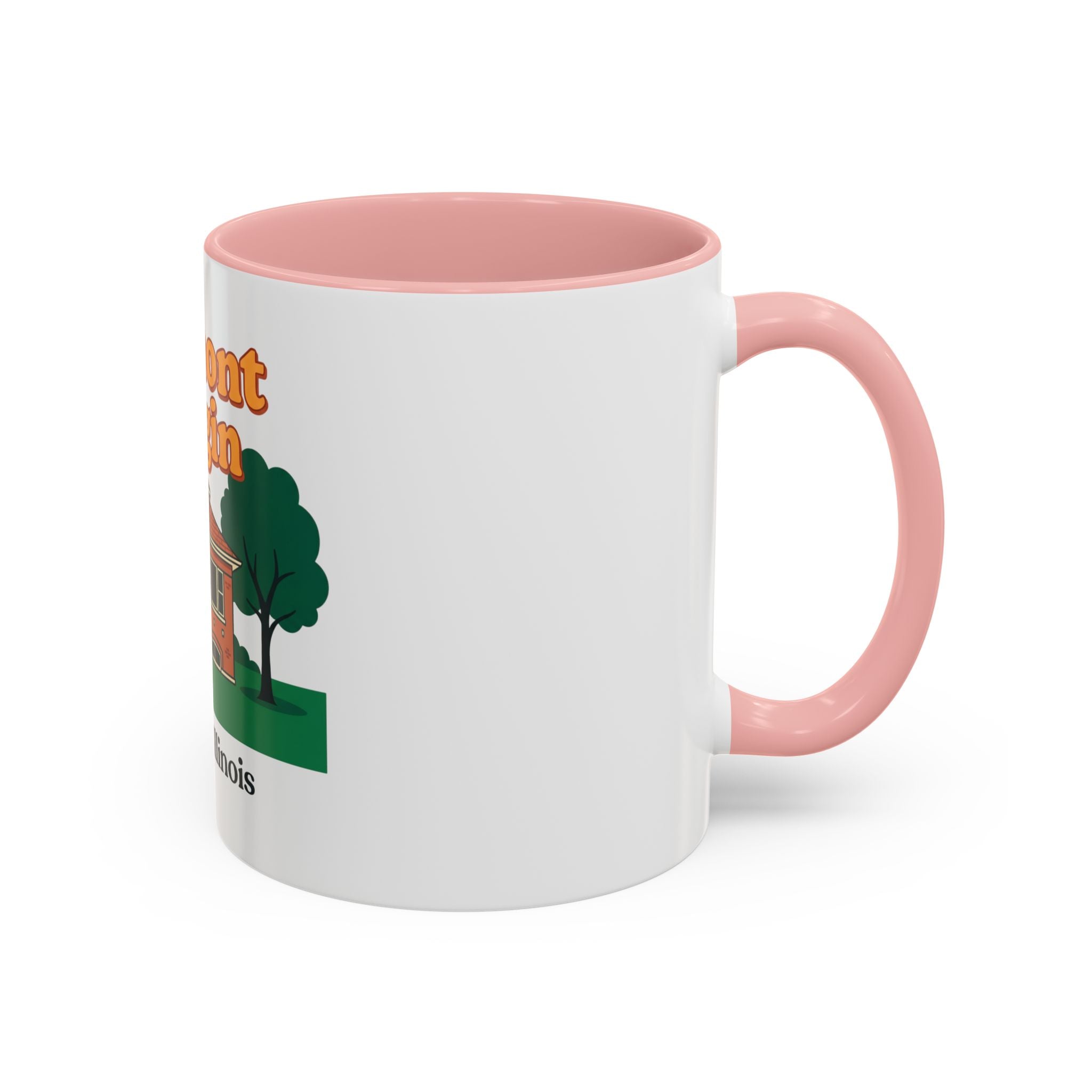 Belmont Cragin Chicago Illinois Coffee Mug — Vintage Neighborhood House Design