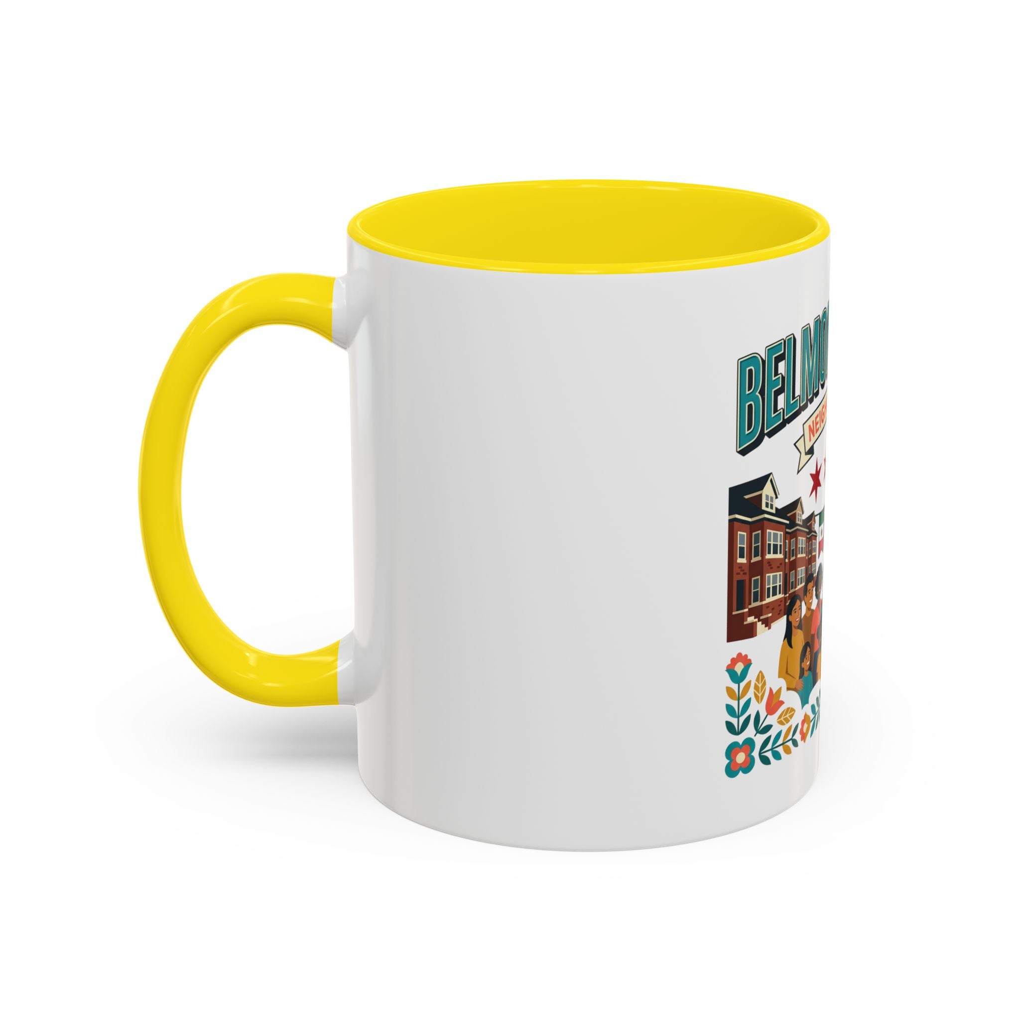 Belmont Cragin Neighborly Love Accent Coffee Mug