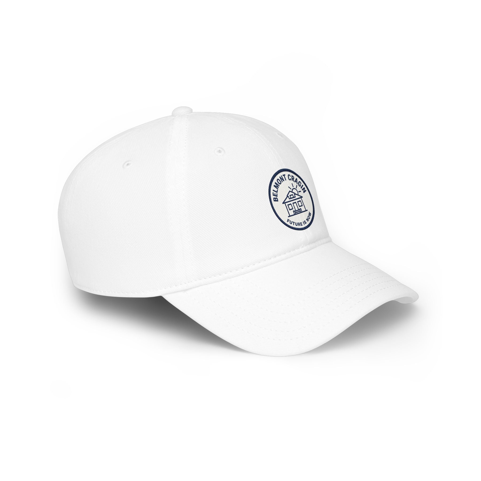Belmont Cream 'Future Is Home' Embroidered Baseball Cap