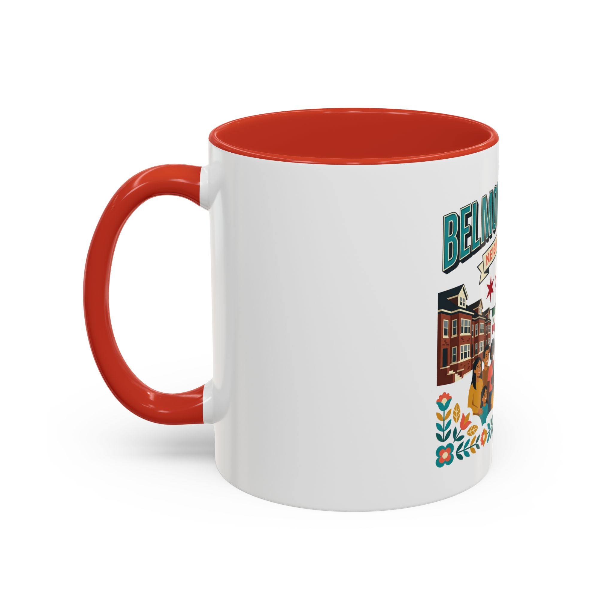 Belmont Cragin Neighborly Love Accent Coffee Mug
