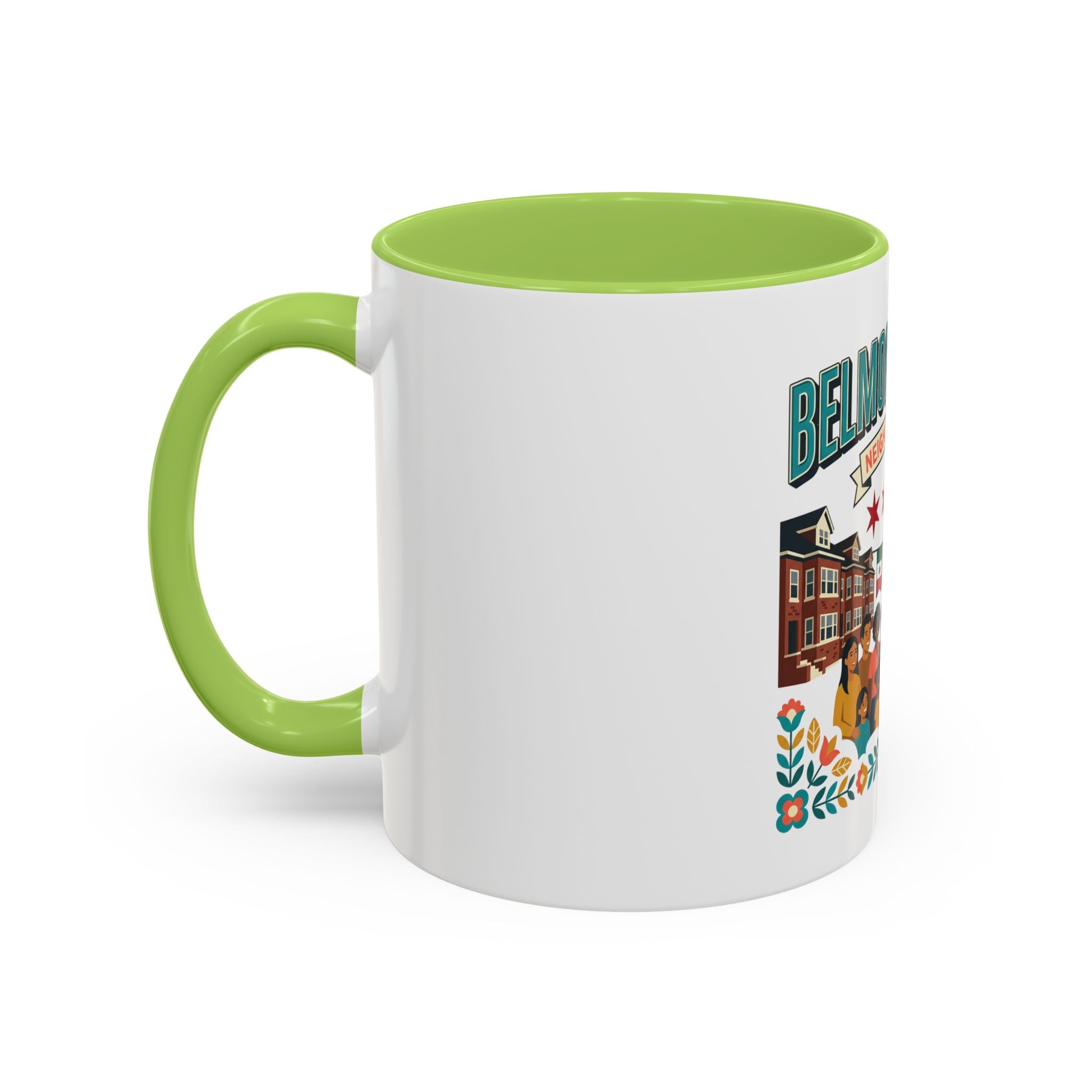 Belmont Cragin Neighborly Love Accent Coffee Mug