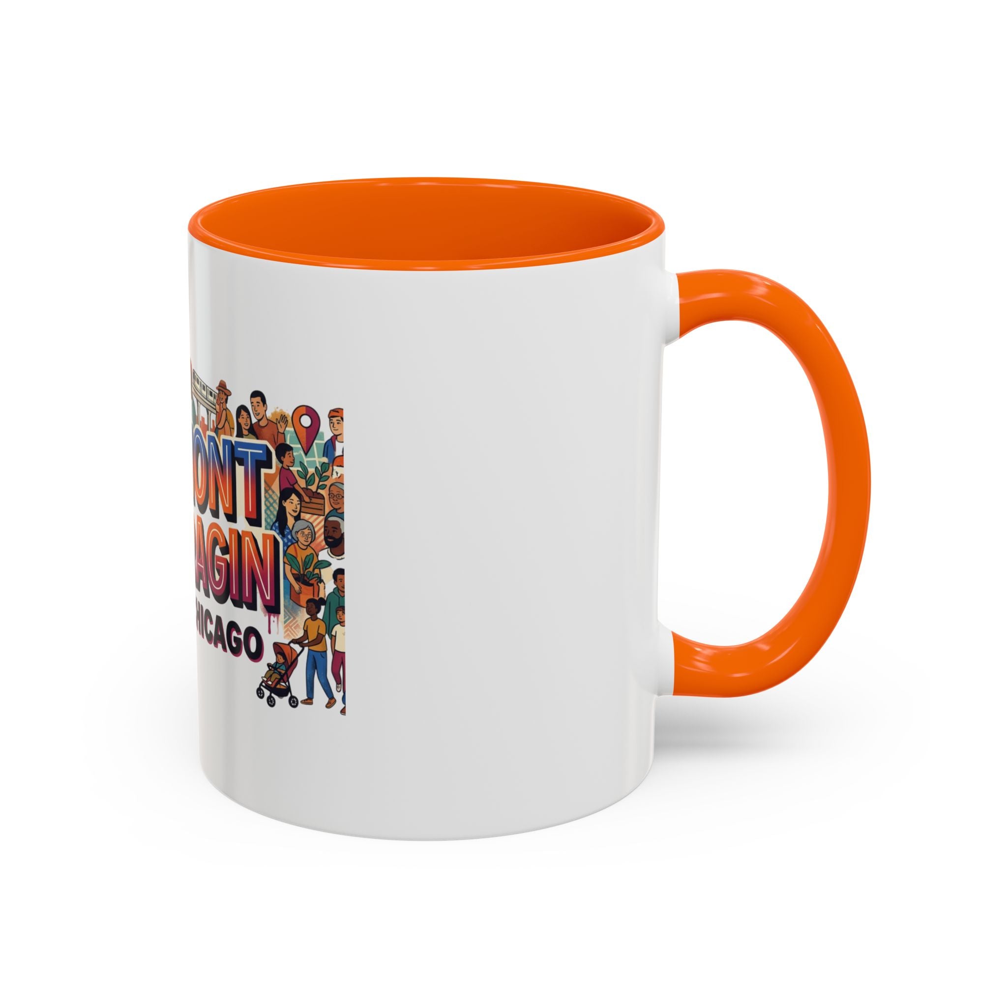 Belmont Cragin Chicago Accent Coffee Mug — Neighborhood Pride 11/15oz