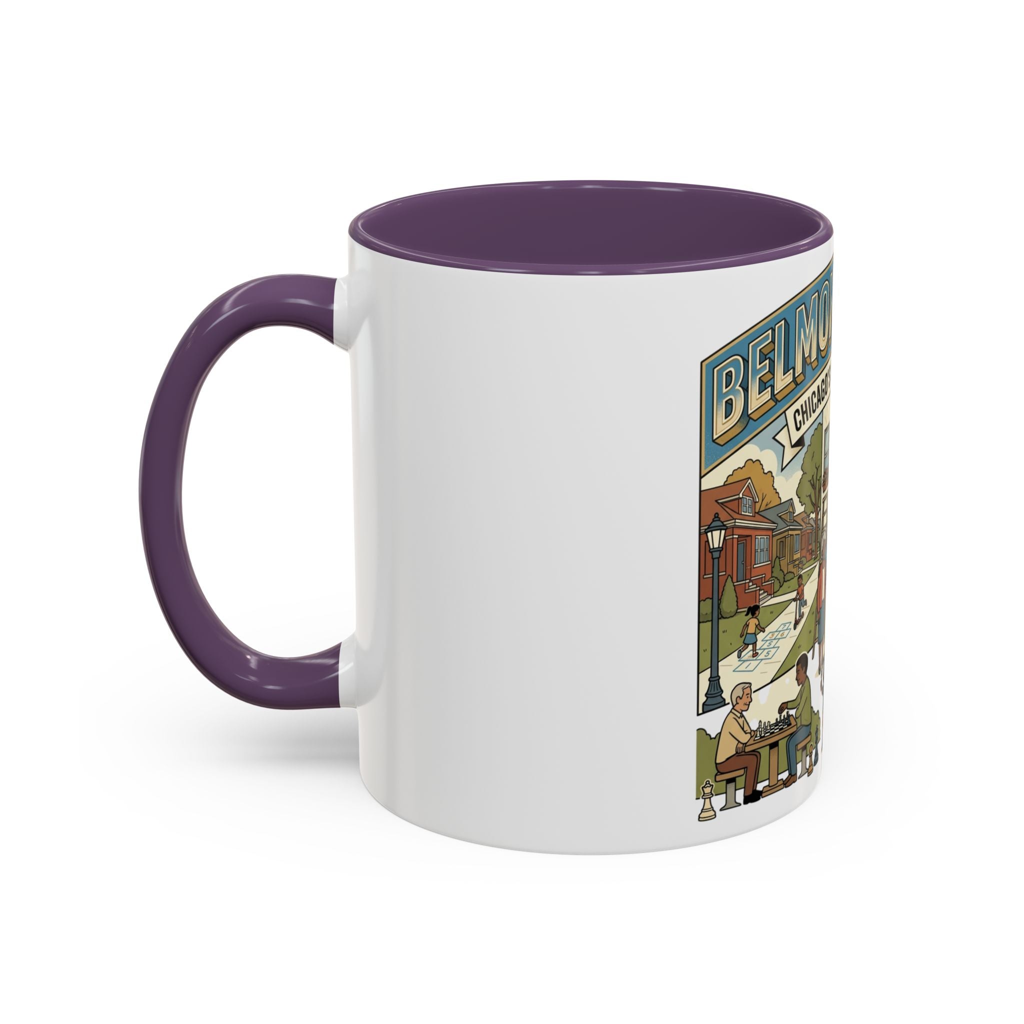 Belmont Cragin Chicago Neighborhood Coffee Mug – Accent 11/15oz