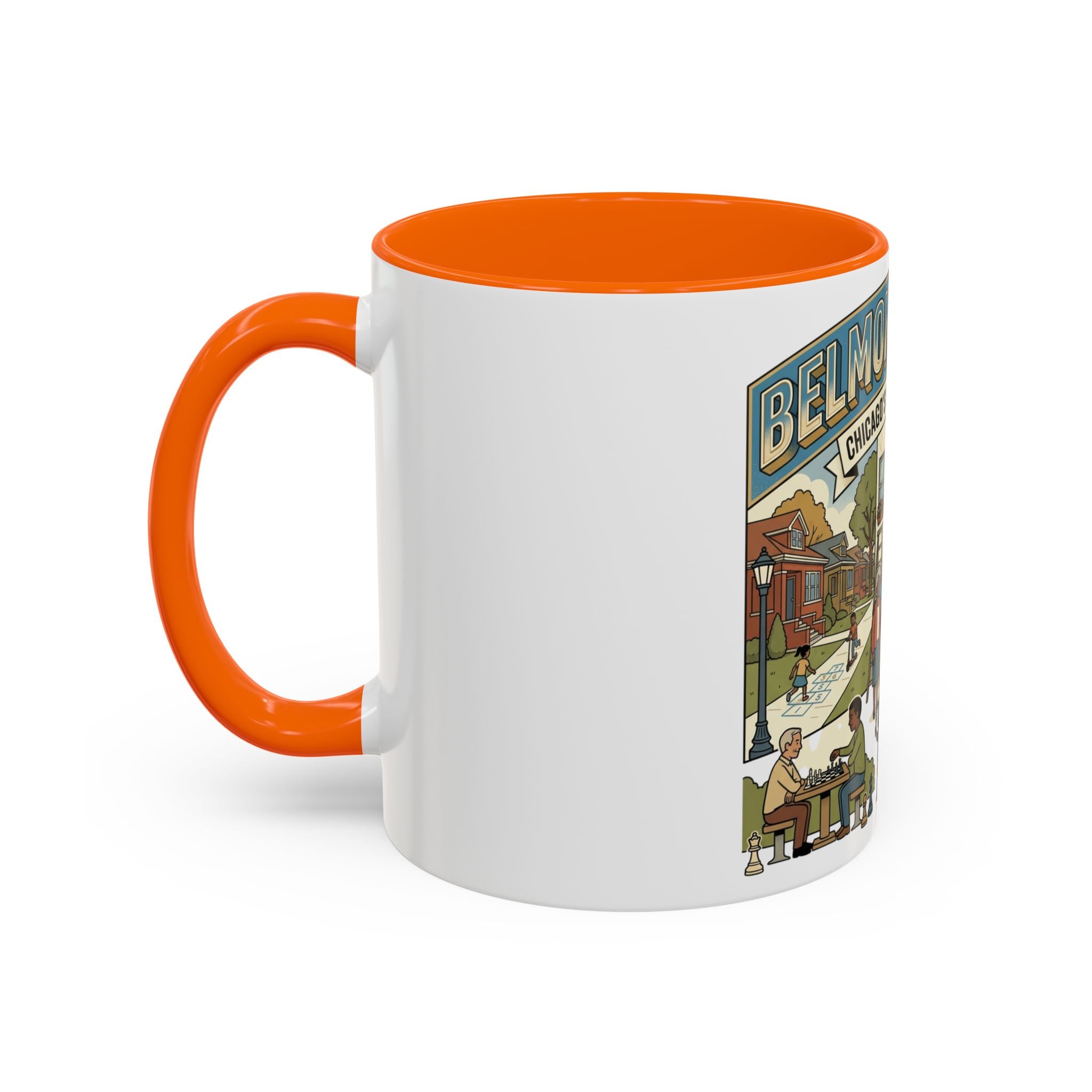 Belmont Cragin Chicago Neighborhood Coffee Mug – Accent 11/15oz