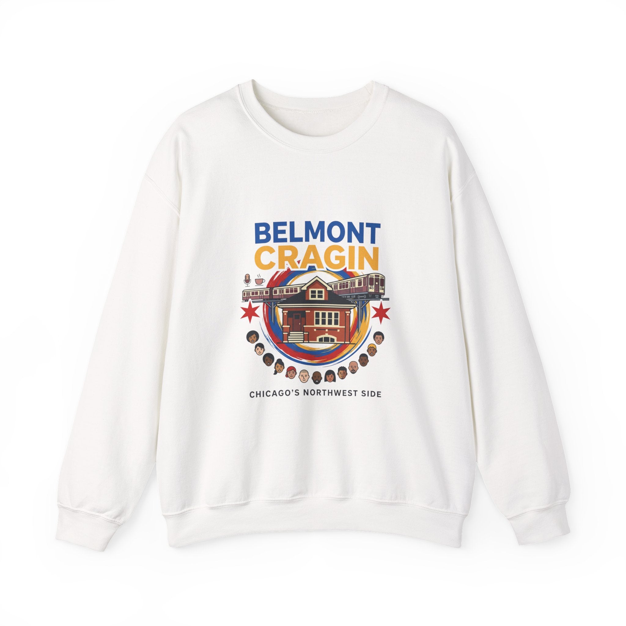 Belmont Cragin Neighborhood Sweatshirt — Chicago Northwest Side Crewneck