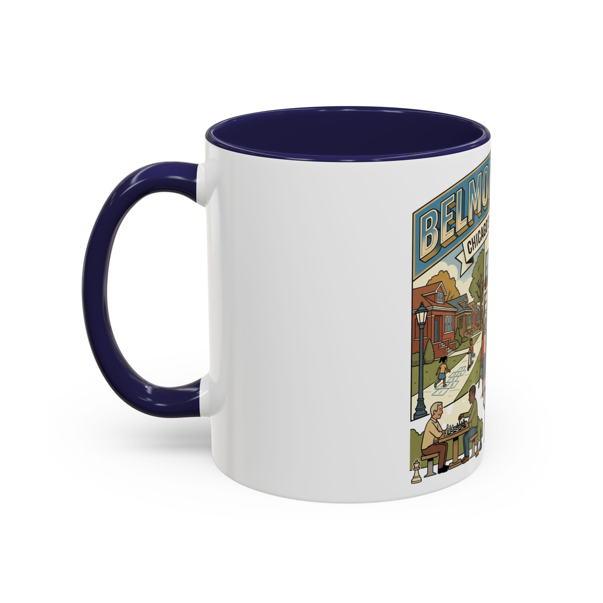 Belmont Cragin Chicago Neighborhood Coffee Mug – Accent 11/15oz