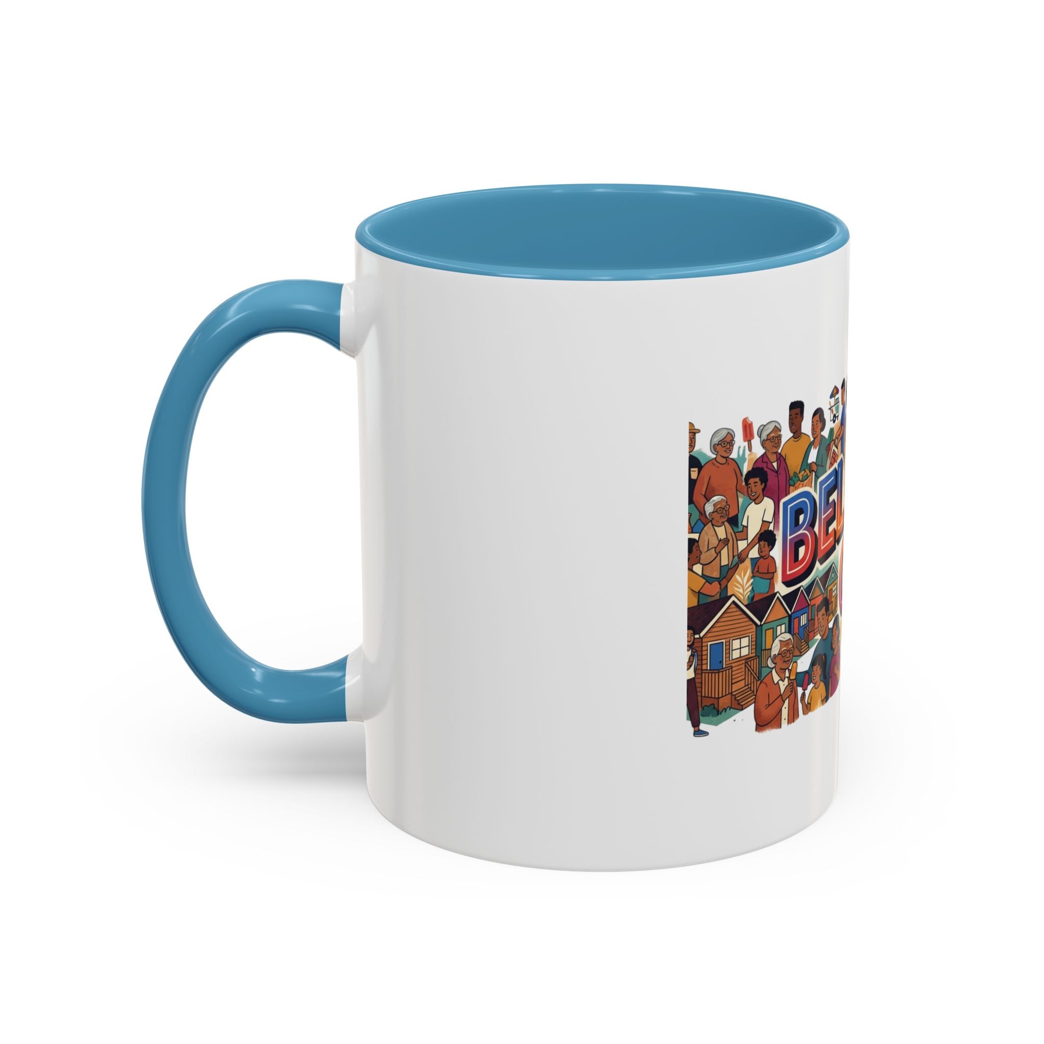 Belmont Cragin Chicago Accent Coffee Mug — Neighborhood Pride 11/15oz