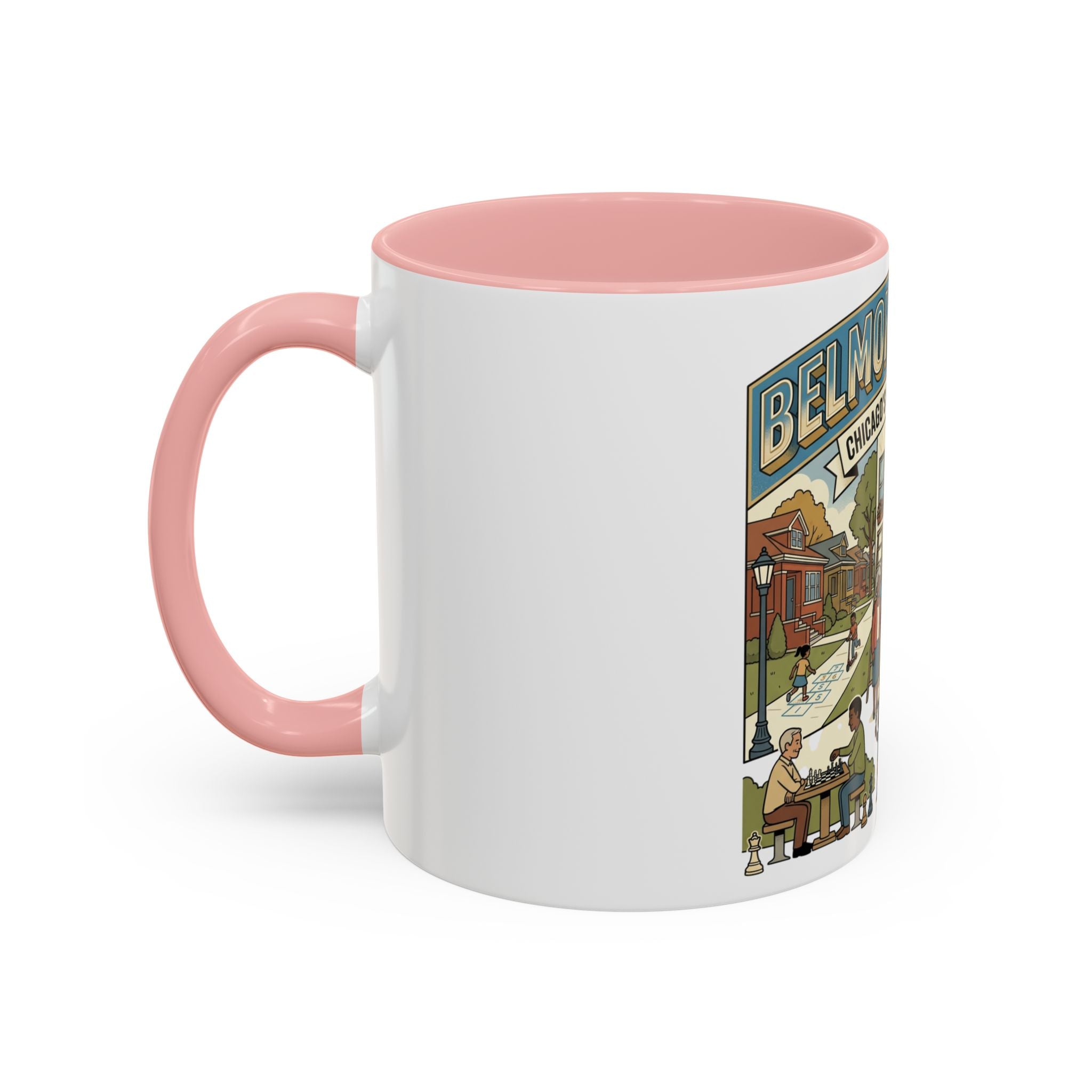 Belmont Cragin Chicago Neighborhood Coffee Mug – Accent 11/15oz
