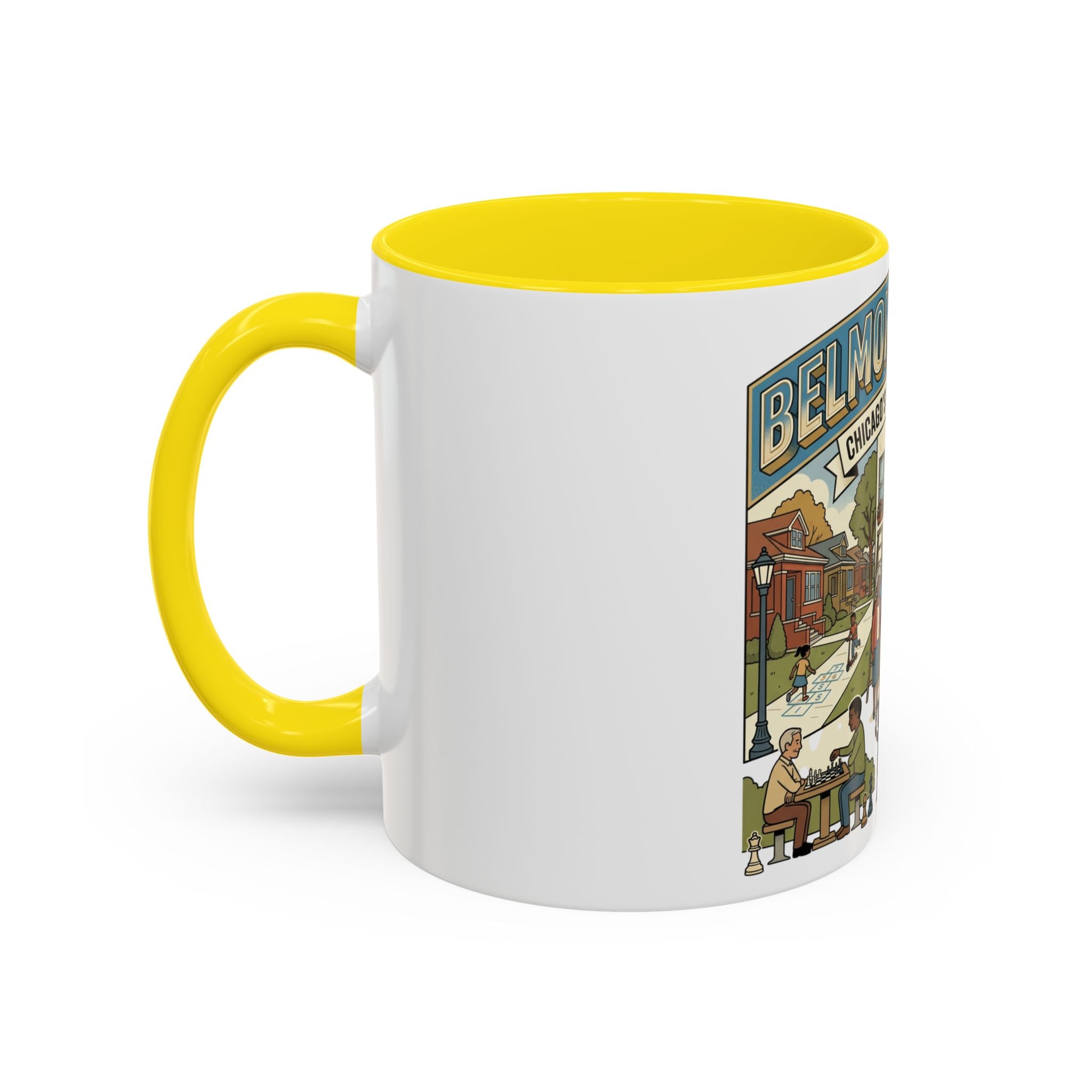 Belmont Cragin Chicago Neighborhood Coffee Mug – Accent 11/15oz