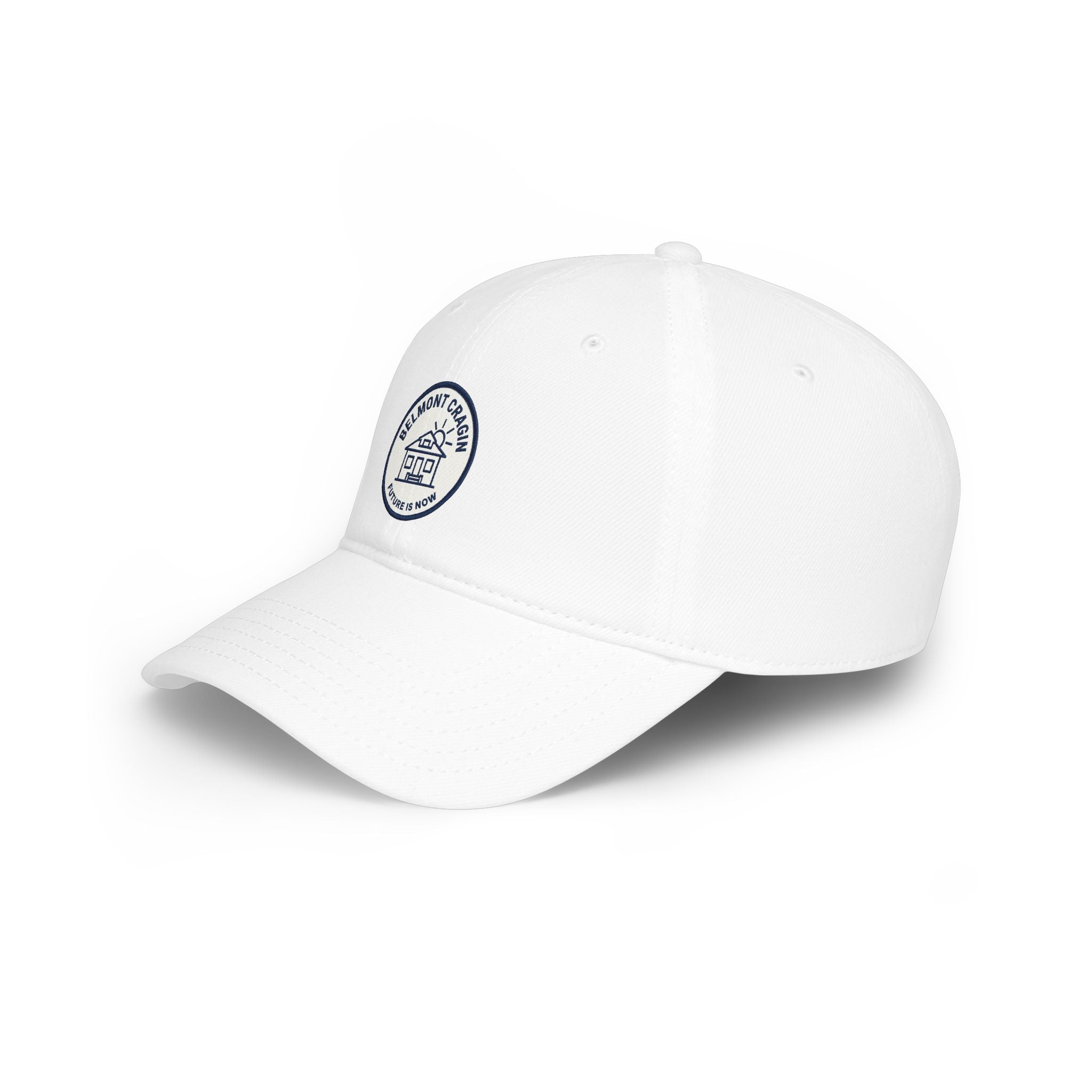 Belmont Cream 'Future Is Home' Embroidered Baseball Cap