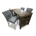 5 piece Dining set (gray)