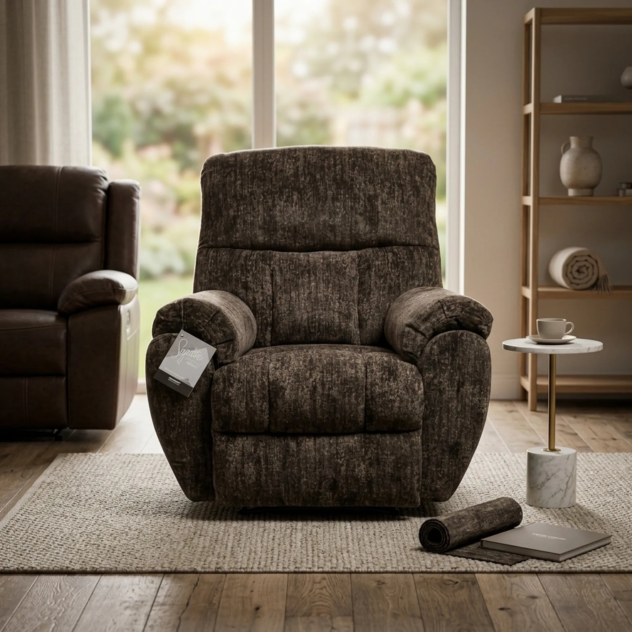 Recliner brown 2